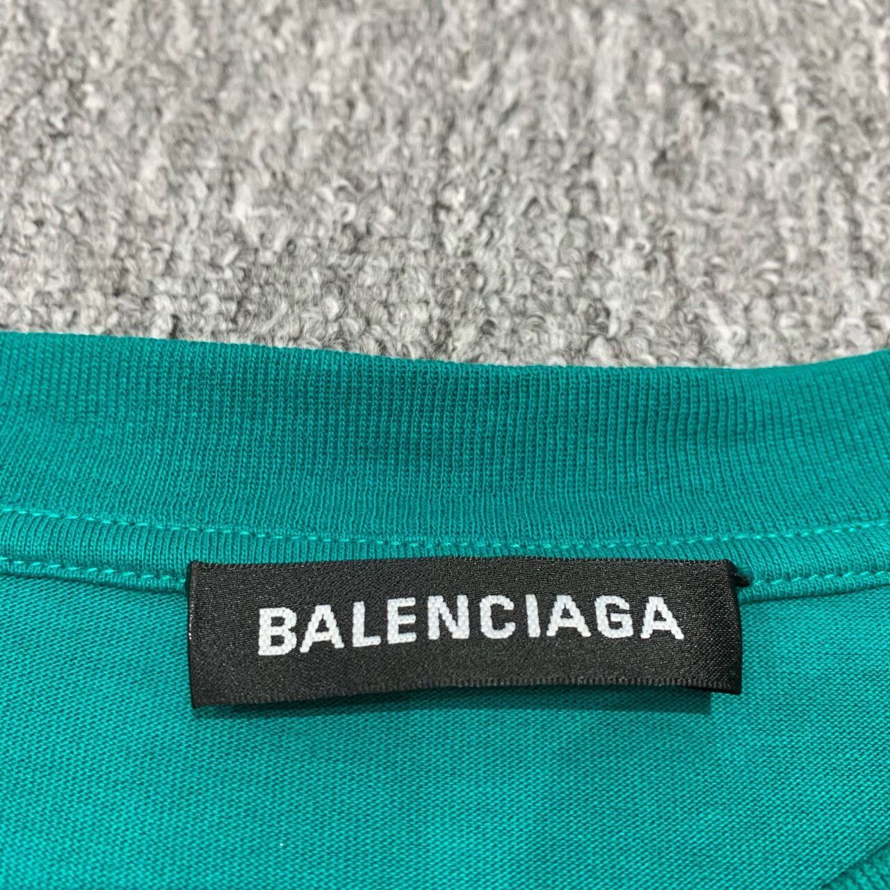 Balenciaga Balenciaga Short Sleeve Rainbow Embroidery Tee Size S / US 4 / IT 40 - 4 Thumbnail