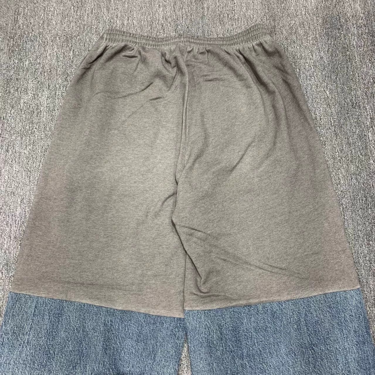 Balenciaga Balenciaga Denim Panel Sweatpants Size US 26 / EU 42 - 7 Thumbnail