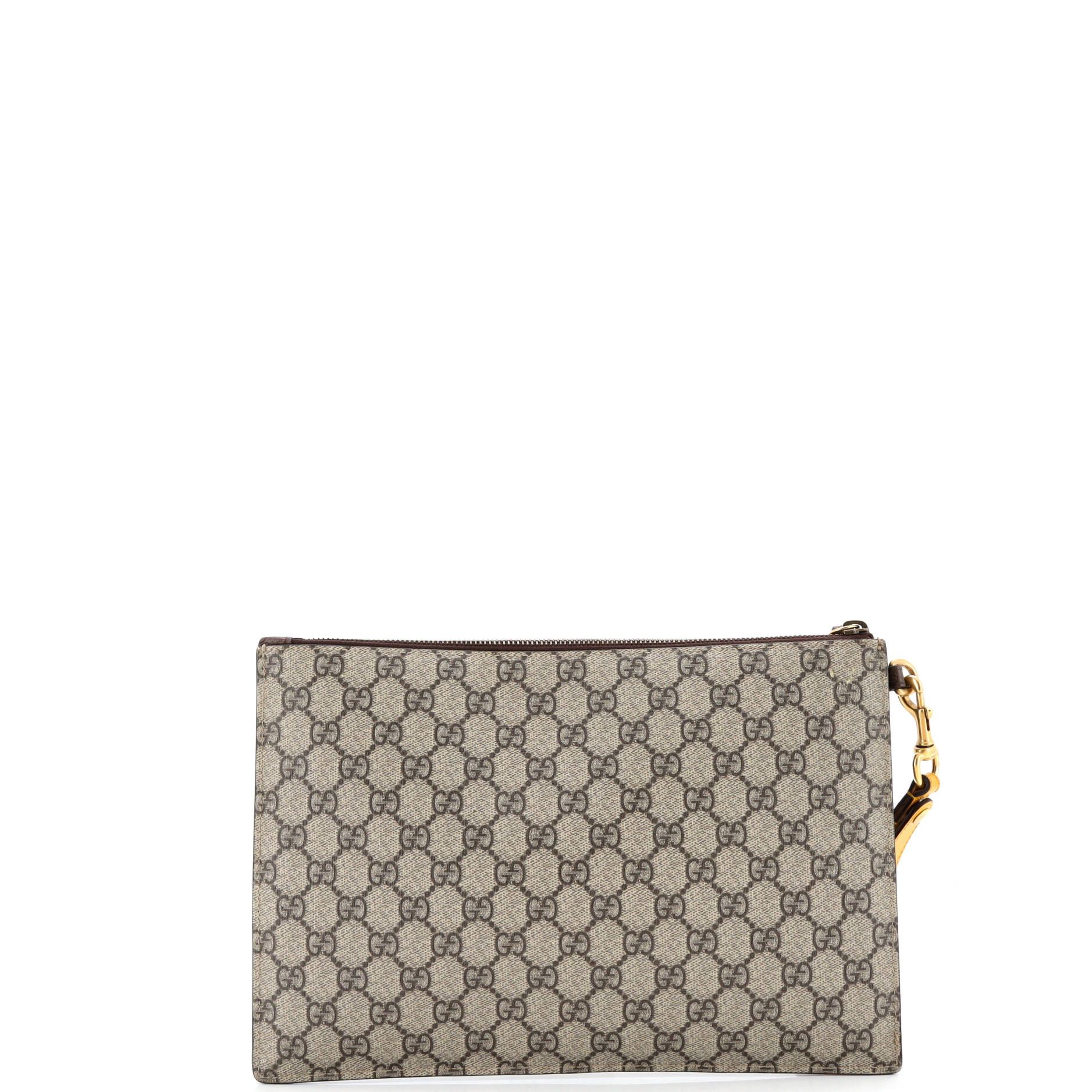 Gucci Neo Vintage Wristlet Pouch GG Coated Canvas Size ONE SIZE - 2 Thumbnail