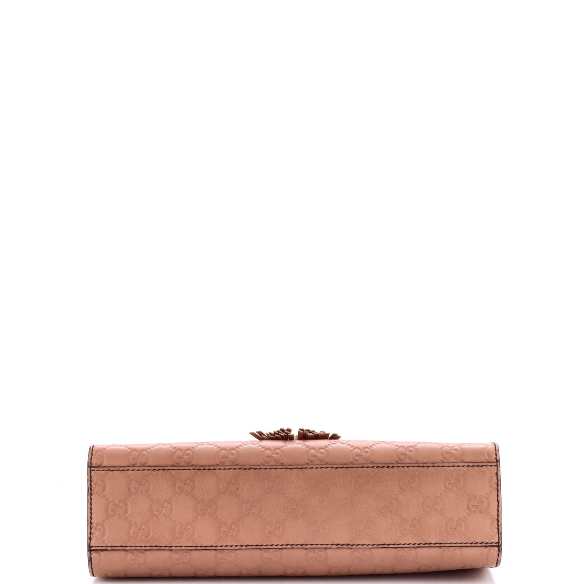Gucci Emily Chain Flap Bag Guccissima Leather Medium Size ONE SIZE - 3 Thumbnail
