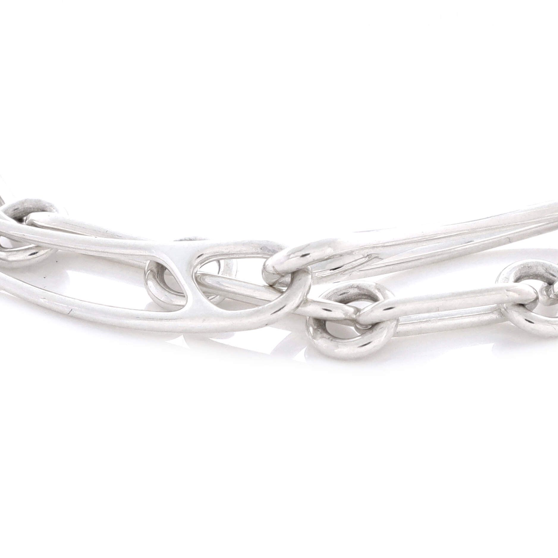Hermes Chaine d'Ancre Punk Bracelet Sterling Silver Size ONE SIZE - 2 Thumbnail