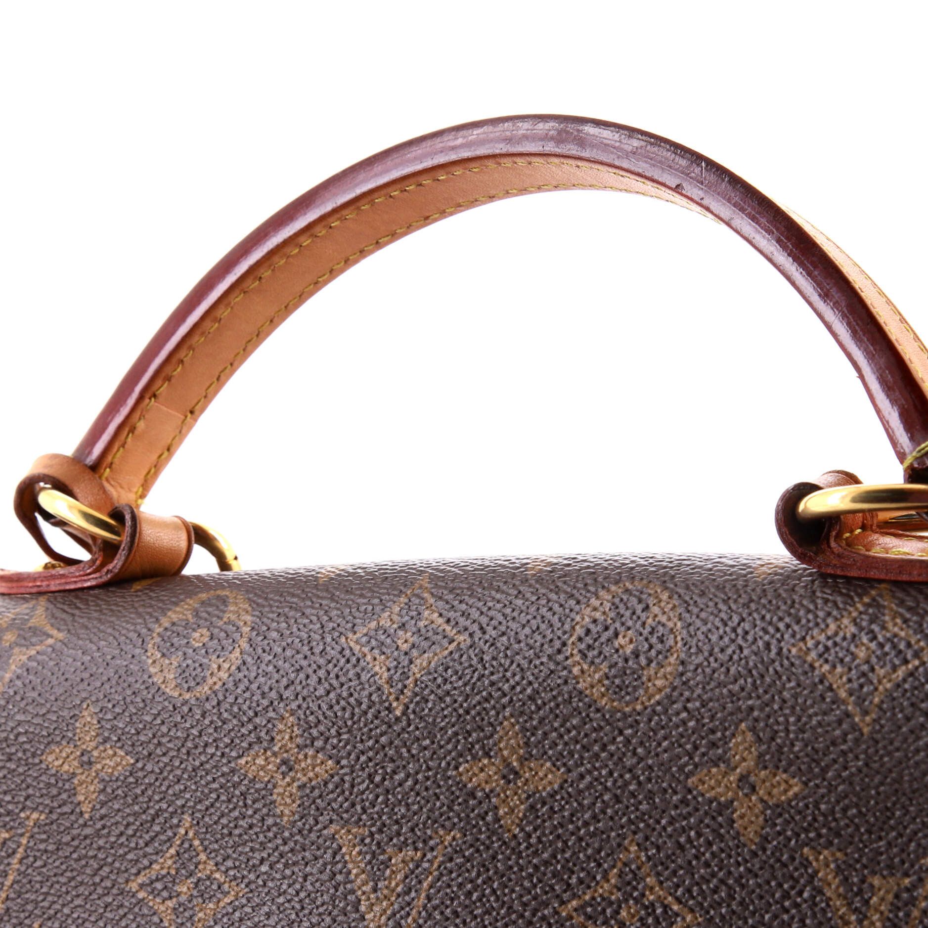 Louis Vuitton Cluny Top Handle Bag Monogram Canvas BB Size ONE SIZE - 6 Thumbnail