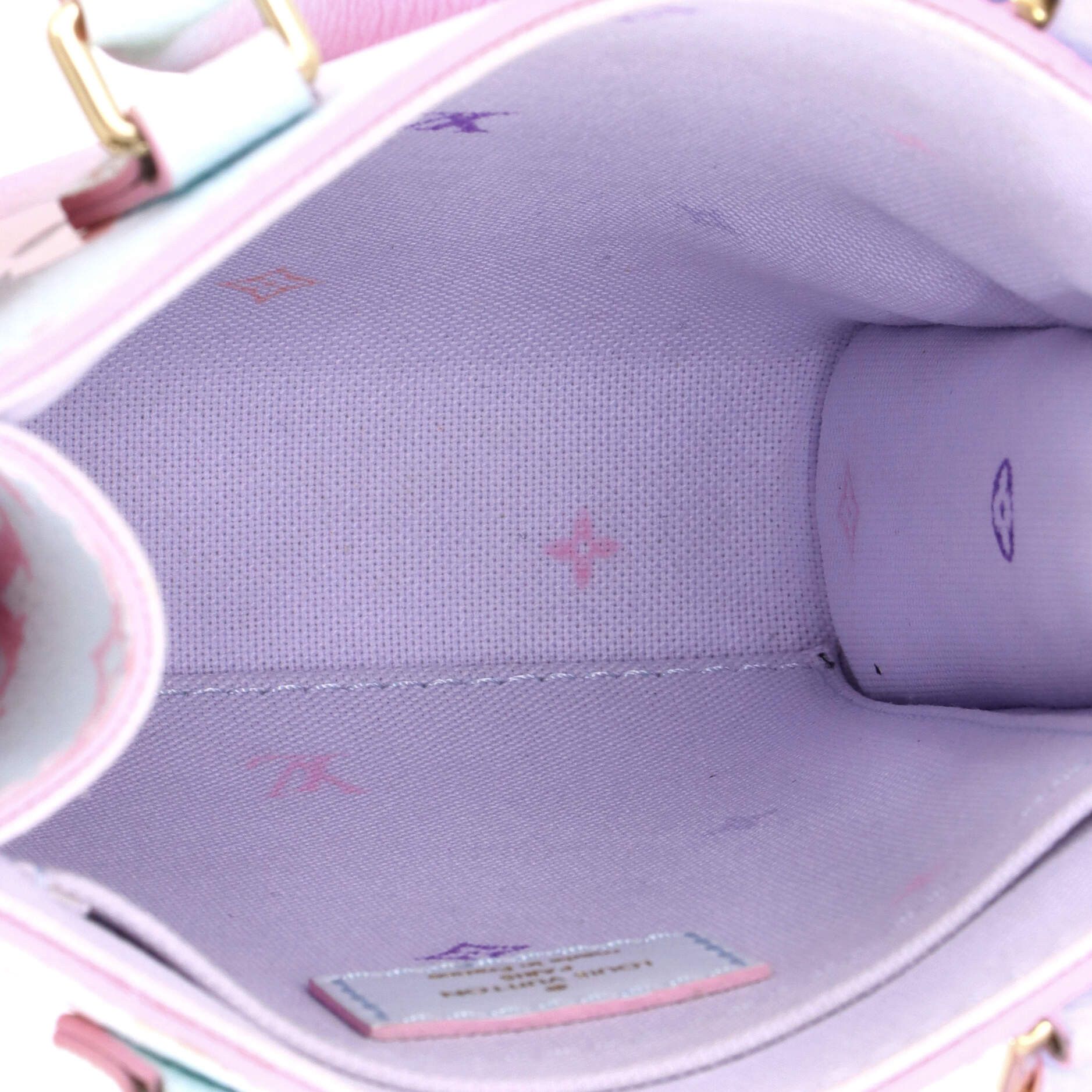 Louis Vuitton Petit Sac Plat Bag Spring in the City Monogram Giant Canvas Size ONE SIZE - 4 Thumbnail