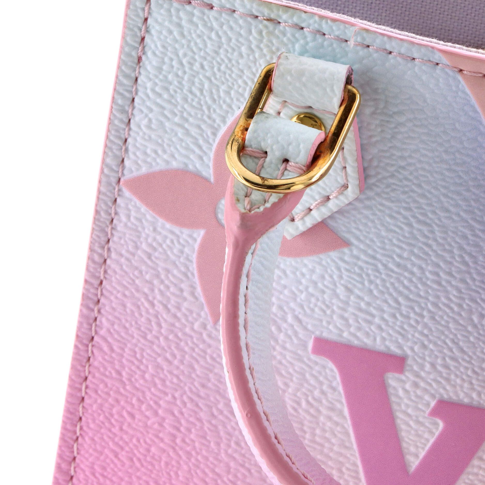 Louis Vuitton Petit Sac Plat Bag Spring in the City Monogram Giant Canvas Size ONE SIZE - 5 Thumbnail