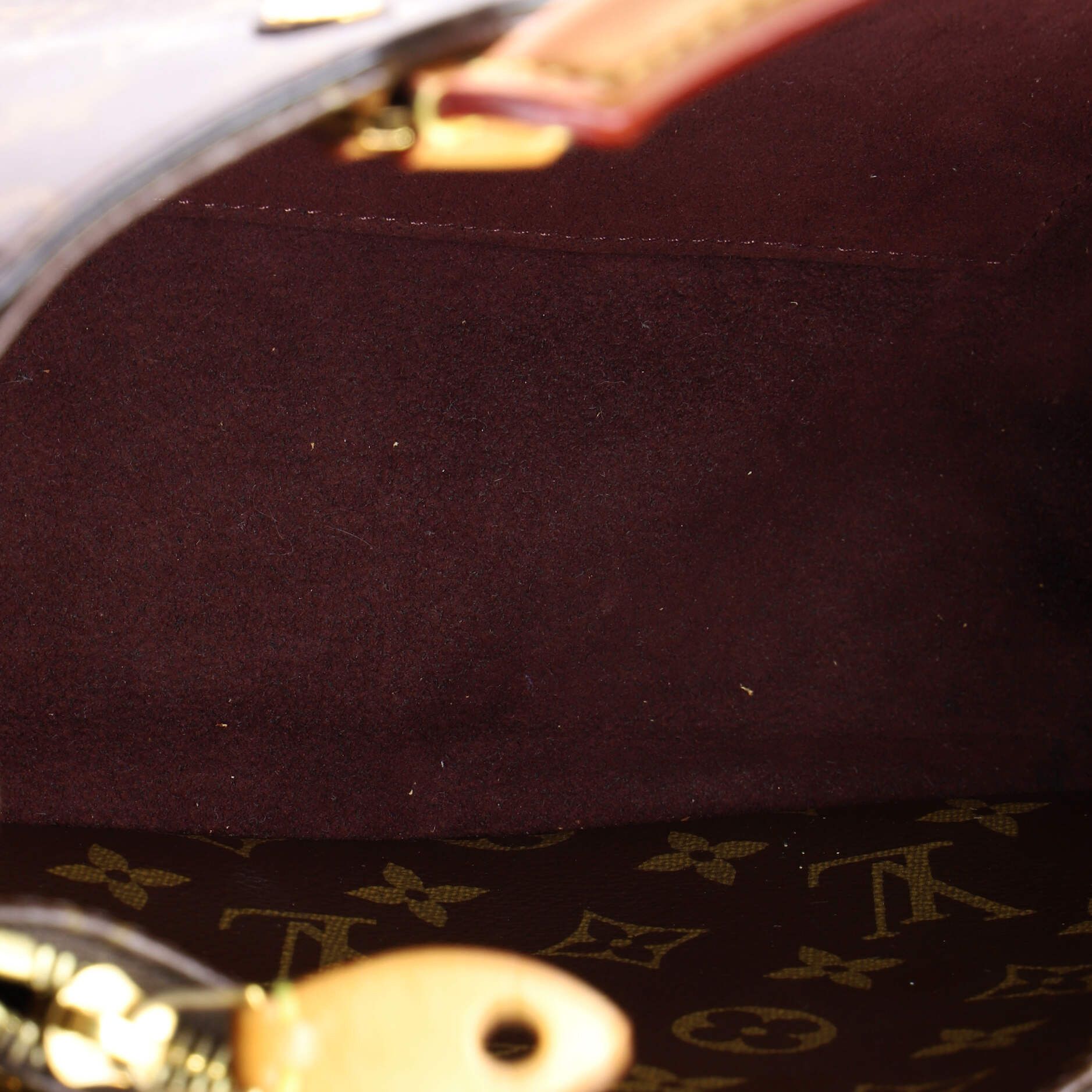 Louis Vuitton Montaigne Handbag Monogram Canvas MM Size ONE SIZE - 4 Thumbnail