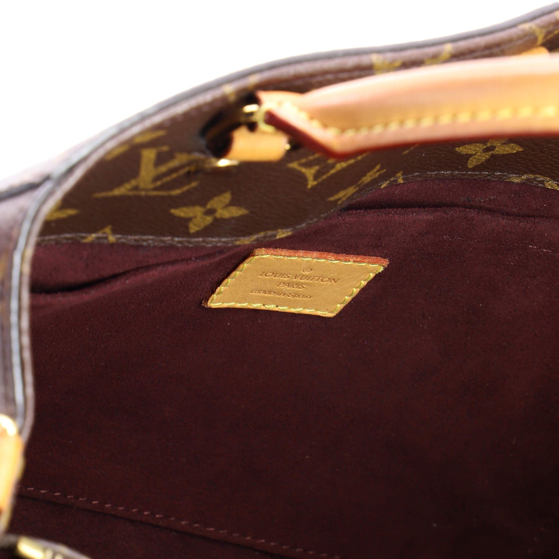 Louis Vuitton Montaigne Handbag Monogram Canvas MM Size ONE SIZE - 7 Thumbnail
