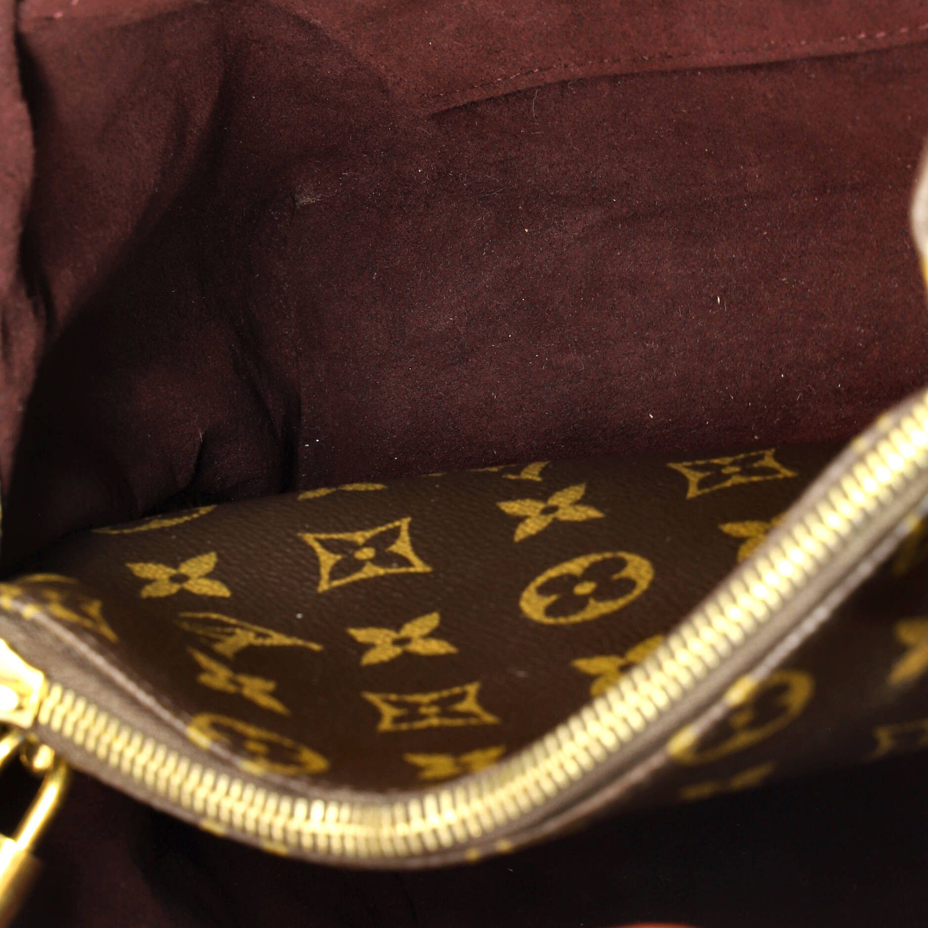 Louis Vuitton Montaigne Handbag Monogram Canvas MM Size ONE SIZE - 4 Thumbnail