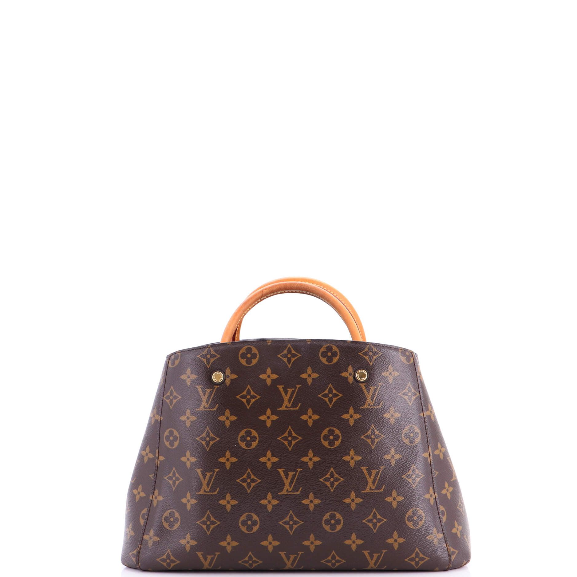 Louis Vuitton Montaigne Handbag Monogram Canvas MM Size ONE SIZE - 2 Thumbnail