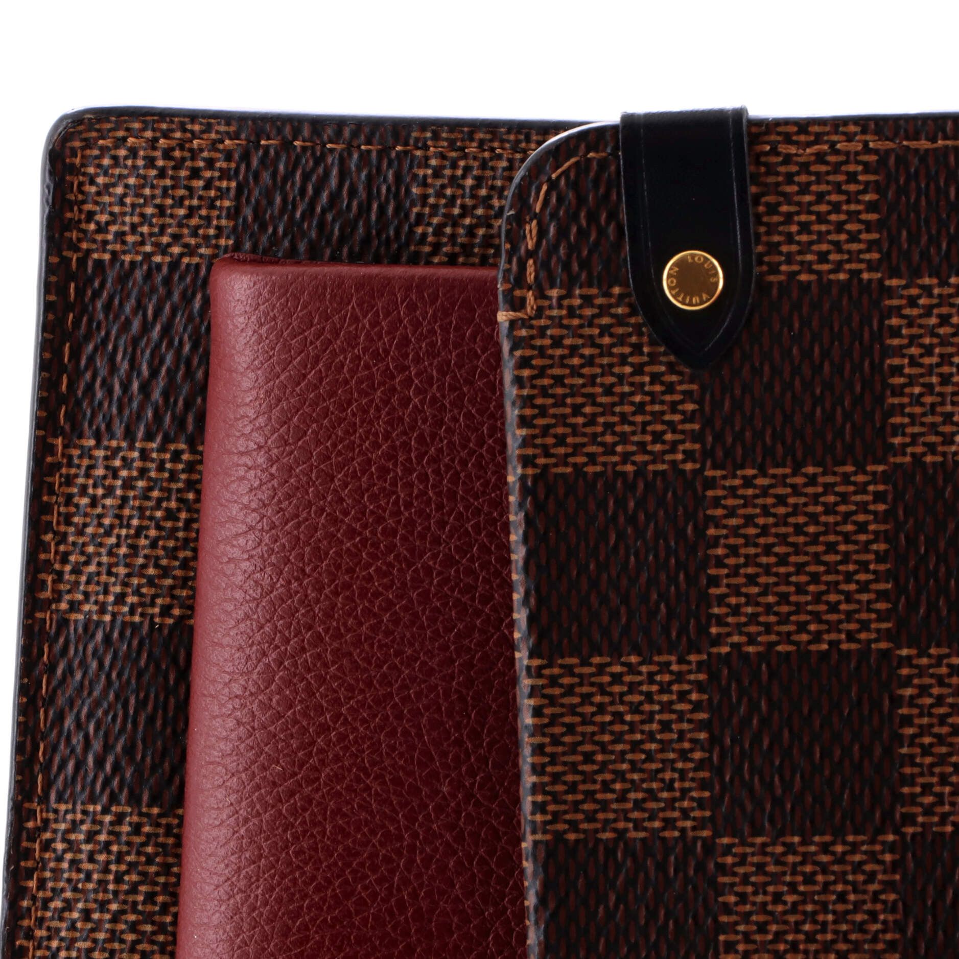 Louis Vuitton Vavin Chain Wallet NM Damier with Leather Size ONE SIZE - 6 Thumbnail