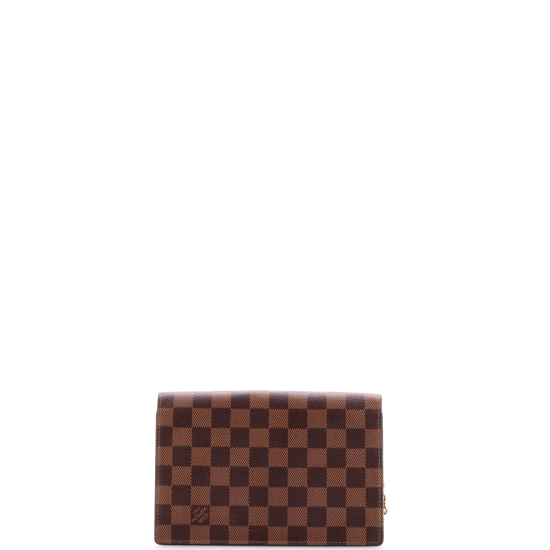 Louis Vuitton Vavin Chain Wallet NM Damier with Leather Size ONE SIZE - 2 Thumbnail