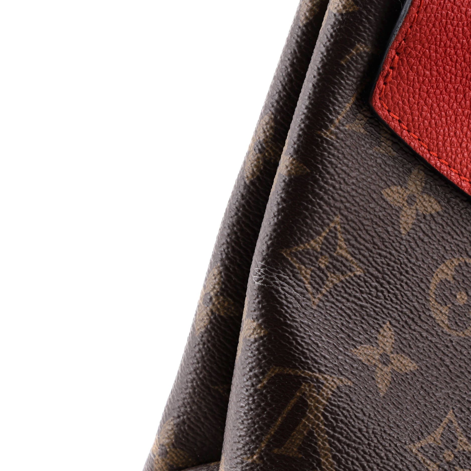 Louis Vuitton Saint Placide Handbag Monogram Canvas and Leather Size ONE SIZE - 6 Thumbnail
