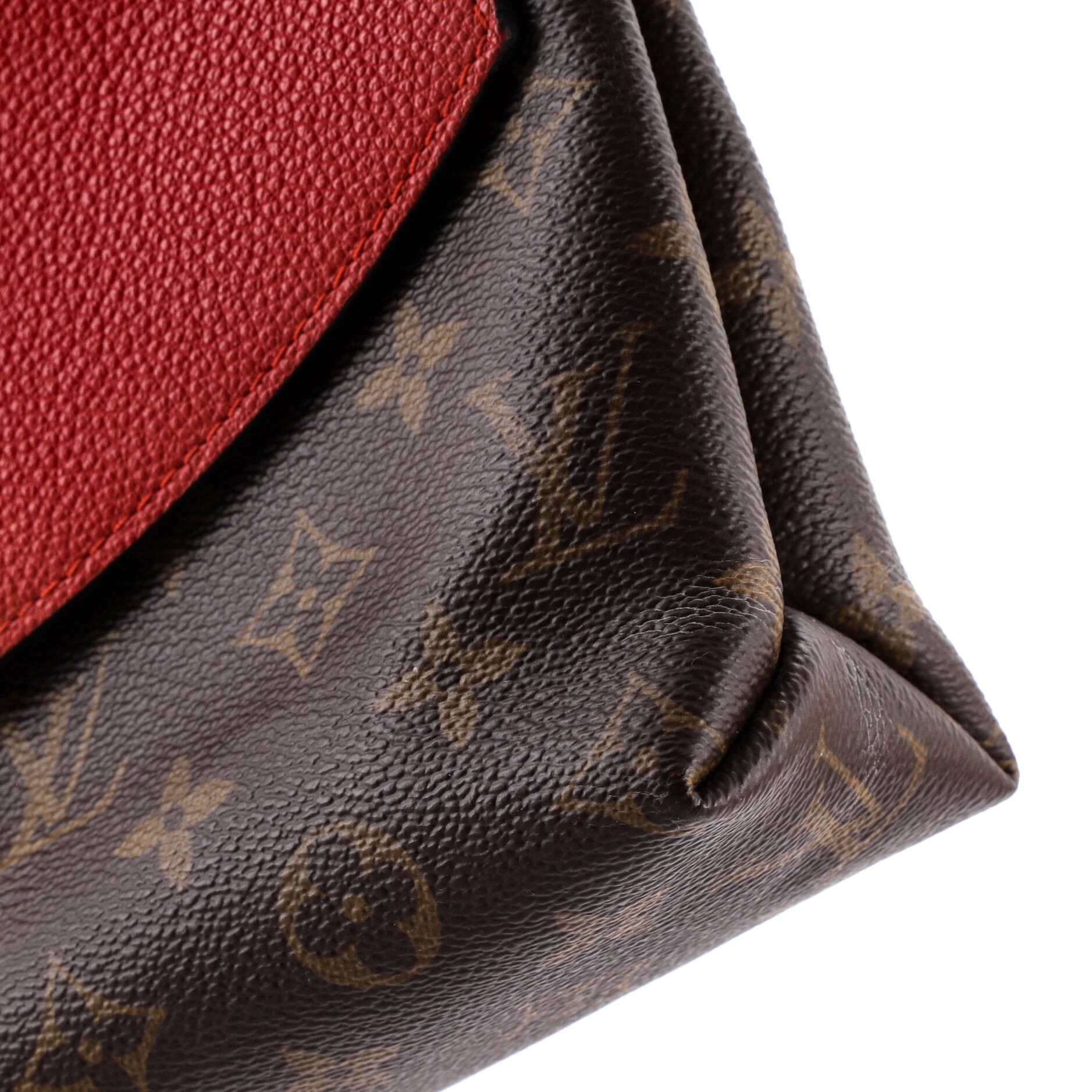 Louis Vuitton Saint Placide Handbag Monogram Canvas and Leather Size ONE SIZE - 7 Thumbnail
