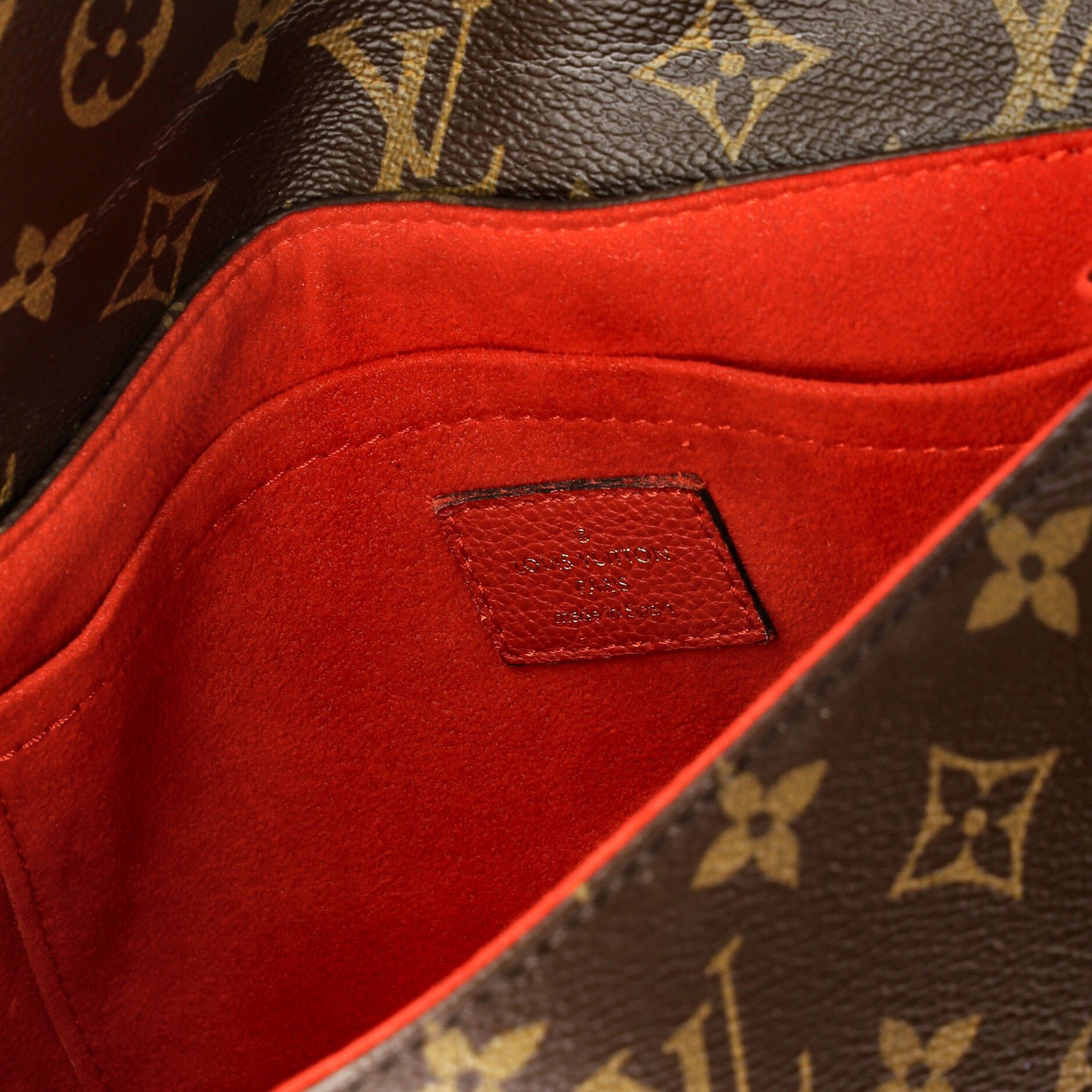 Louis Vuitton Saint Placide Handbag Monogram Canvas and Leather Size ONE SIZE - 5 Thumbnail