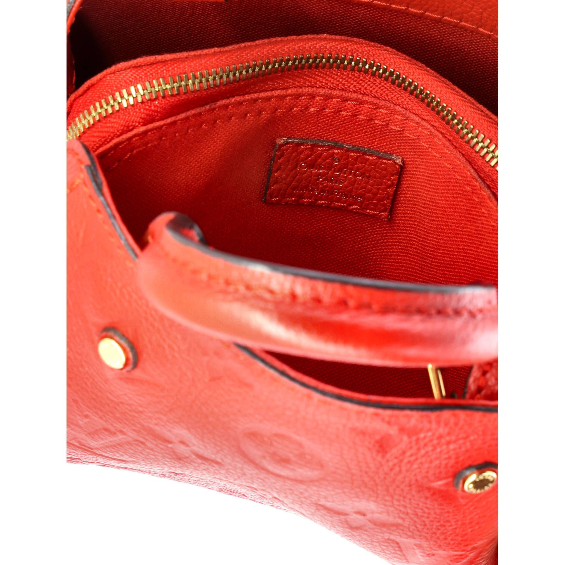 Louis Vuitton Montaigne Handbag Monogram Empreinte Leather Nano Size ONE SIZE - 5 Thumbnail