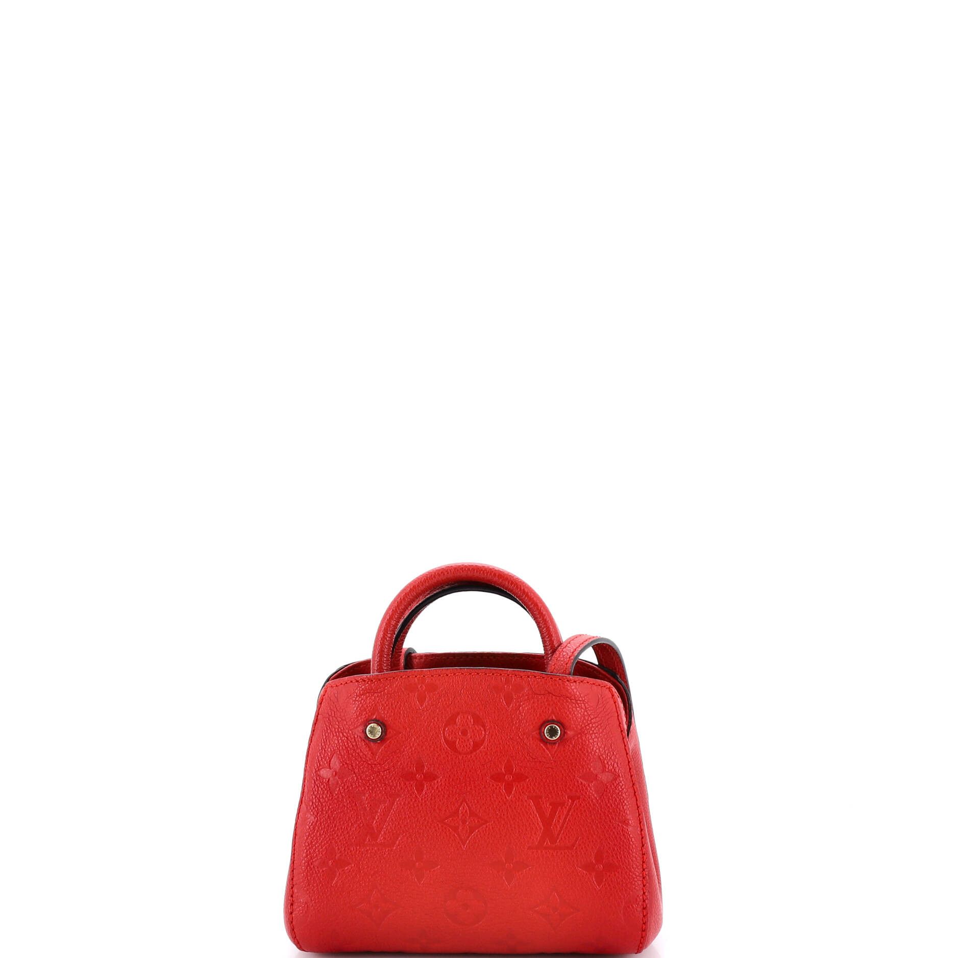 Louis Vuitton Montaigne Handbag Monogram Empreinte Leather Nano Size ONE SIZE - 2 Thumbnail