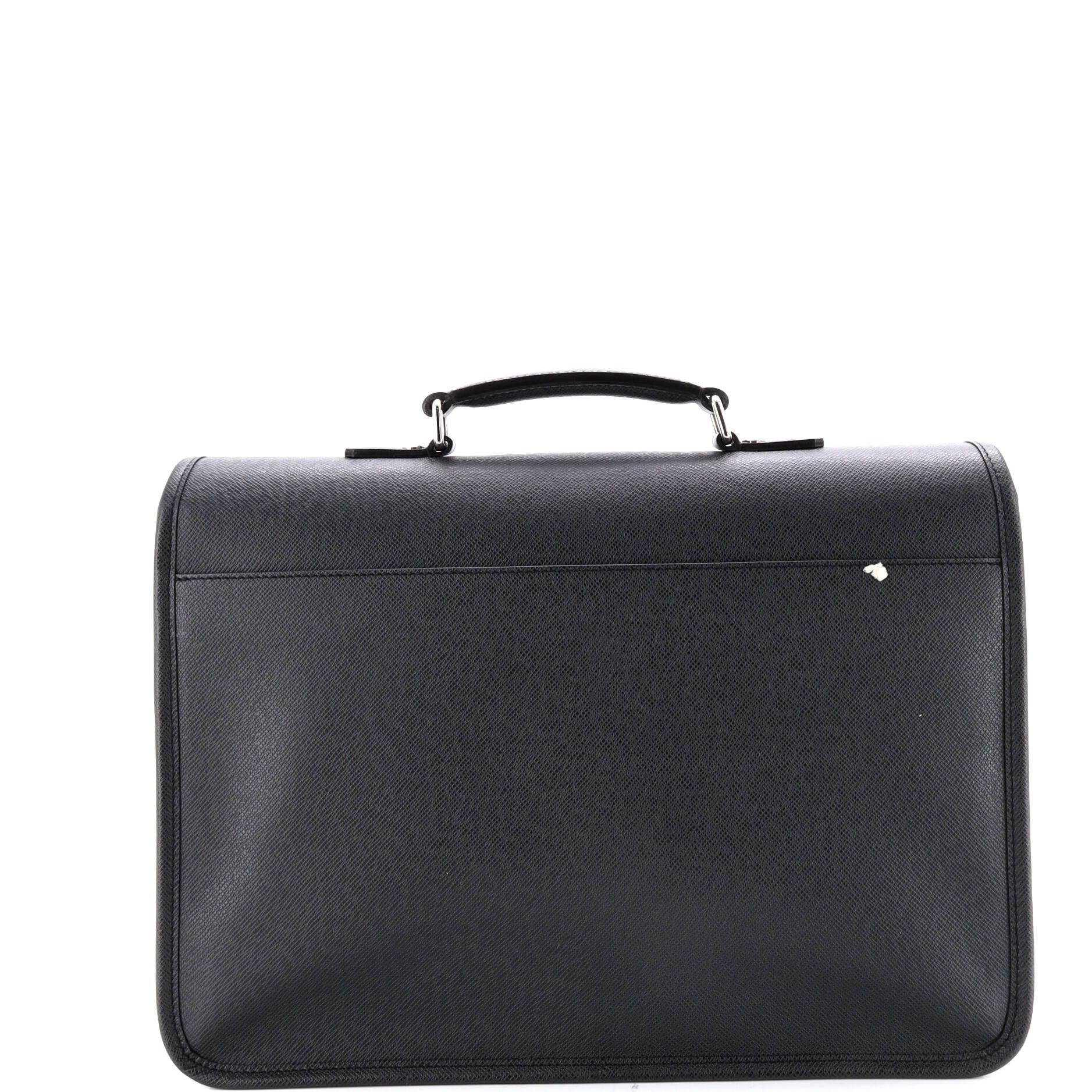 Louis Vuitton Anton Briefcase Taiga Leather Size ONE SIZE - 2 Thumbnail