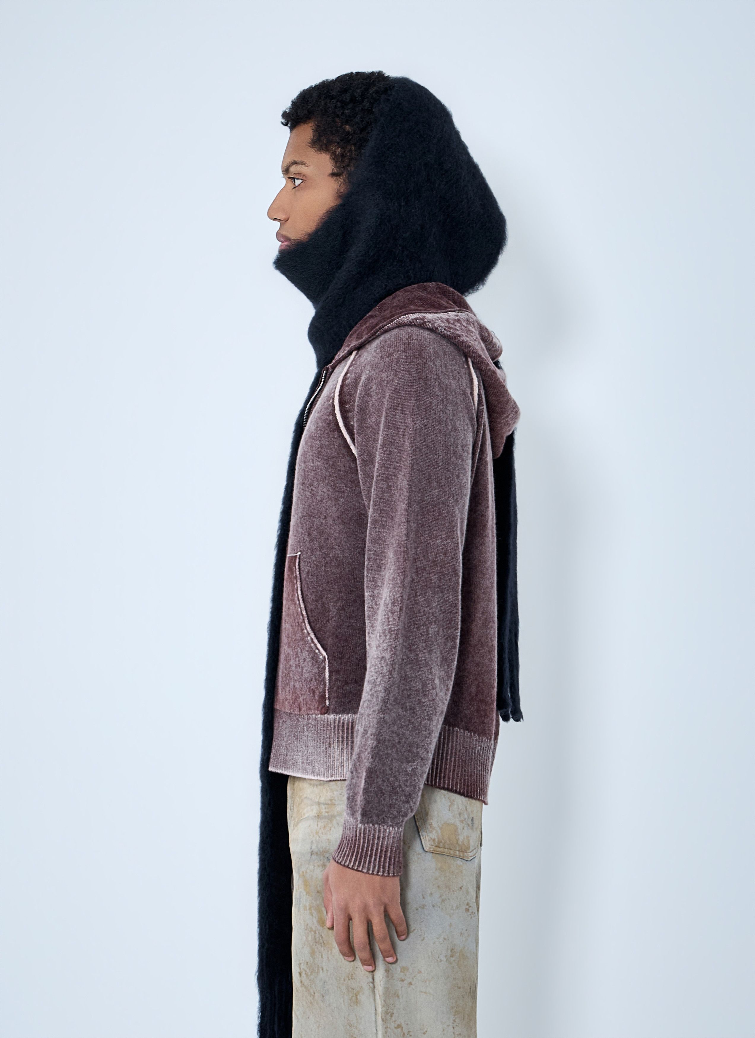 Acne Studios Fringed Wool Scarf Size ONE SIZE - 2 Thumbnail