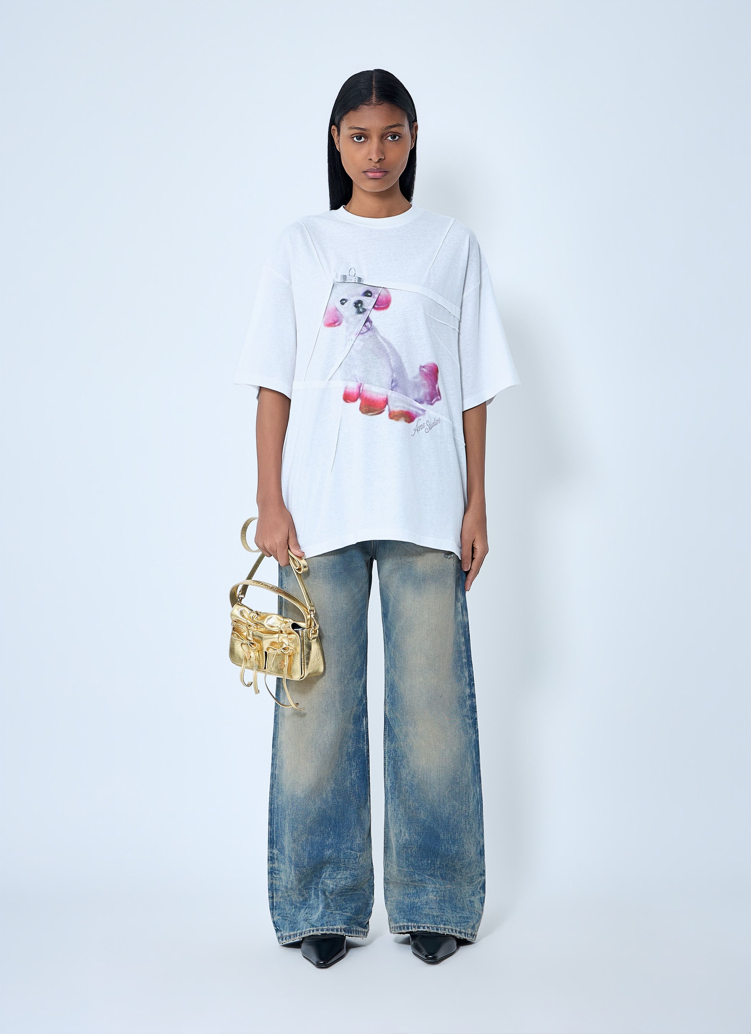 Acne Studios Logo Motif T-Shirt Size S / US 4 / IT 40 - 2 Thumbnail