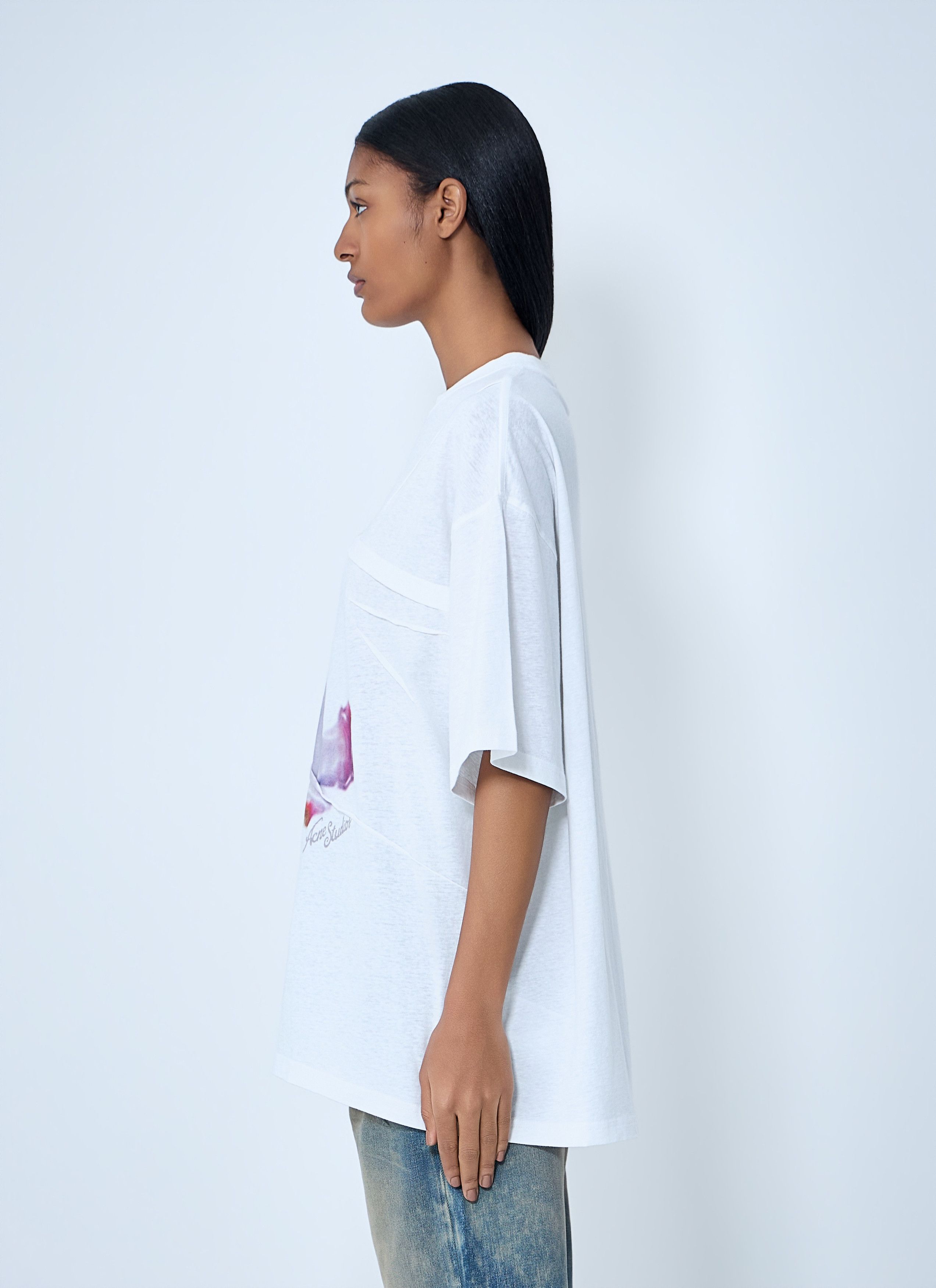 Acne Studios Logo Motif T-Shirt Size XS / US 0-2 / IT 36-38 - 3 Thumbnail
