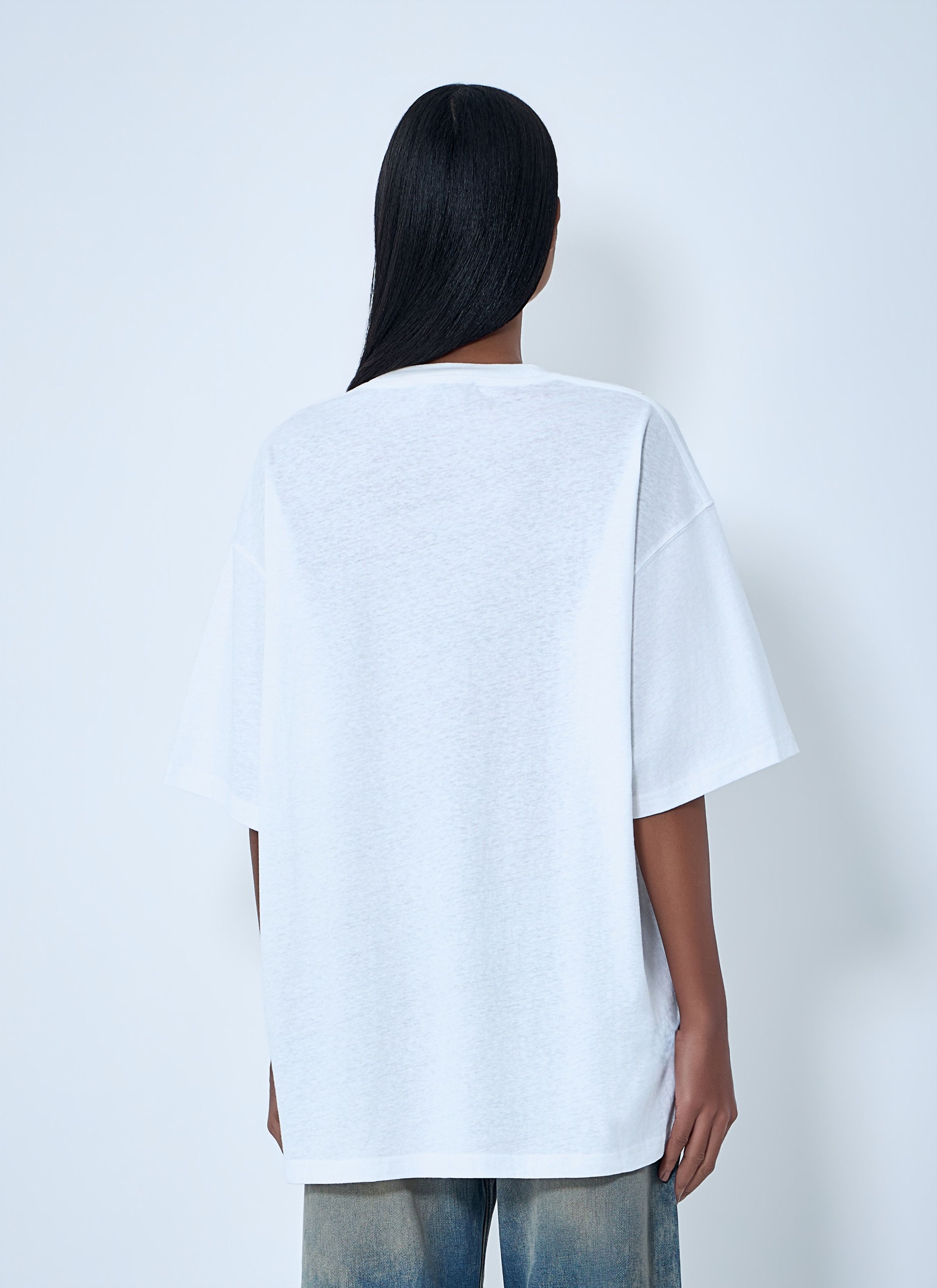 Acne Studios Logo Motif T-Shirt Size XS / US 0-2 / IT 36-38 - 4 Thumbnail