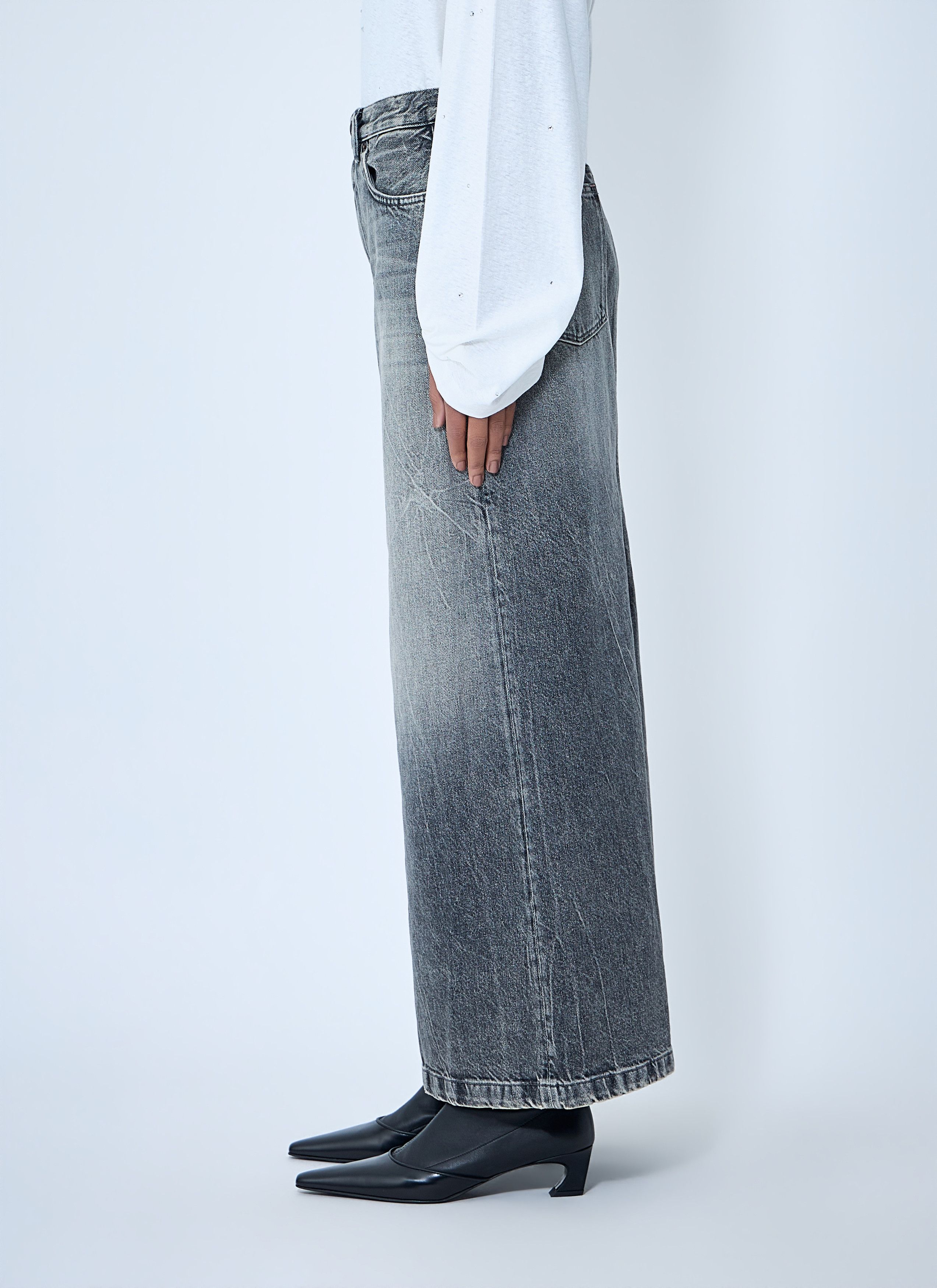 Acne Studios Denim Maxi Skirt Size 30" / US 8 / IT 44 - 3 Thumbnail