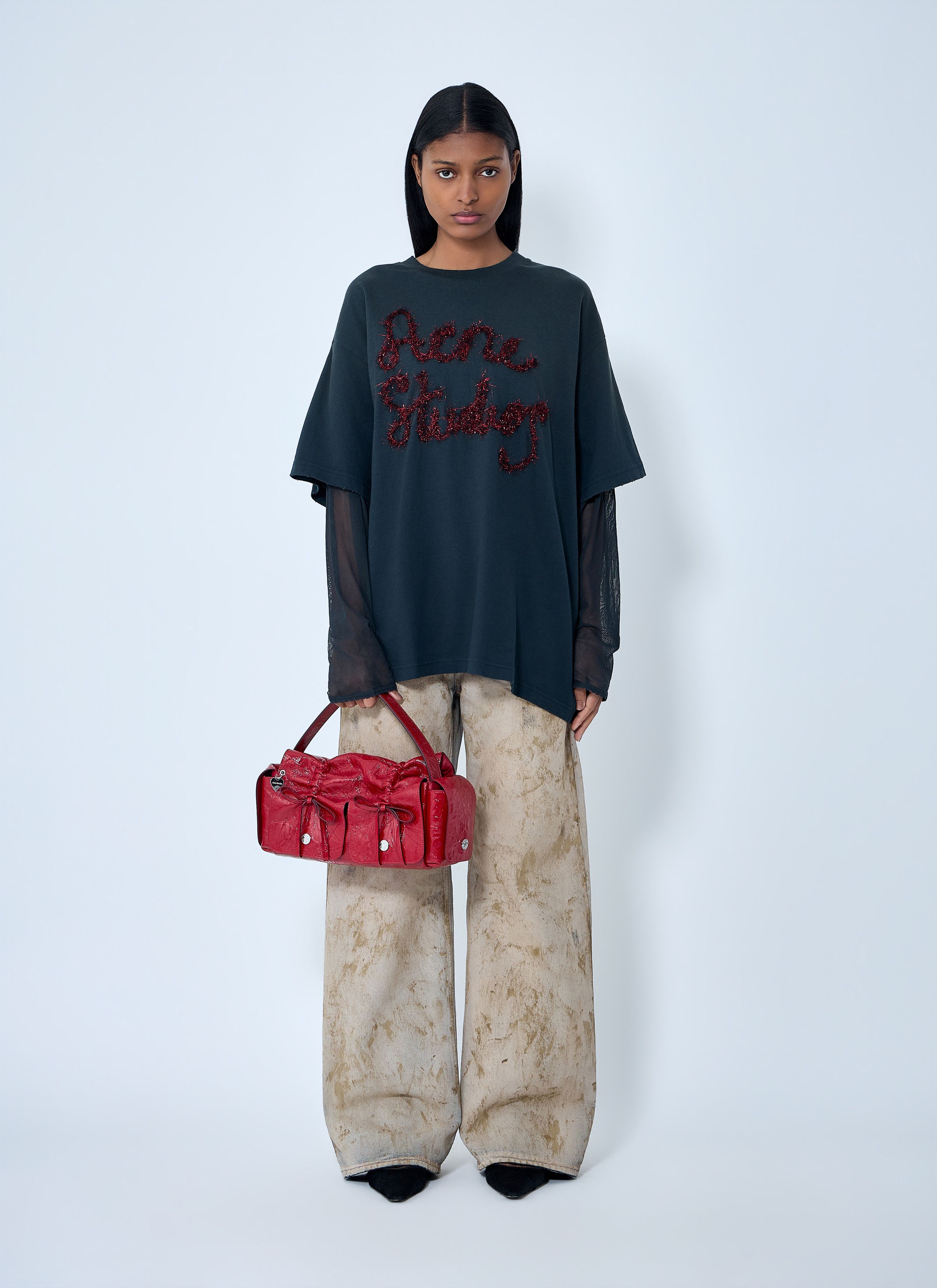 Acne Studios Logo Motif T-Shirt Size M / US 6-8 / IT 42-44 - 2 Thumbnail