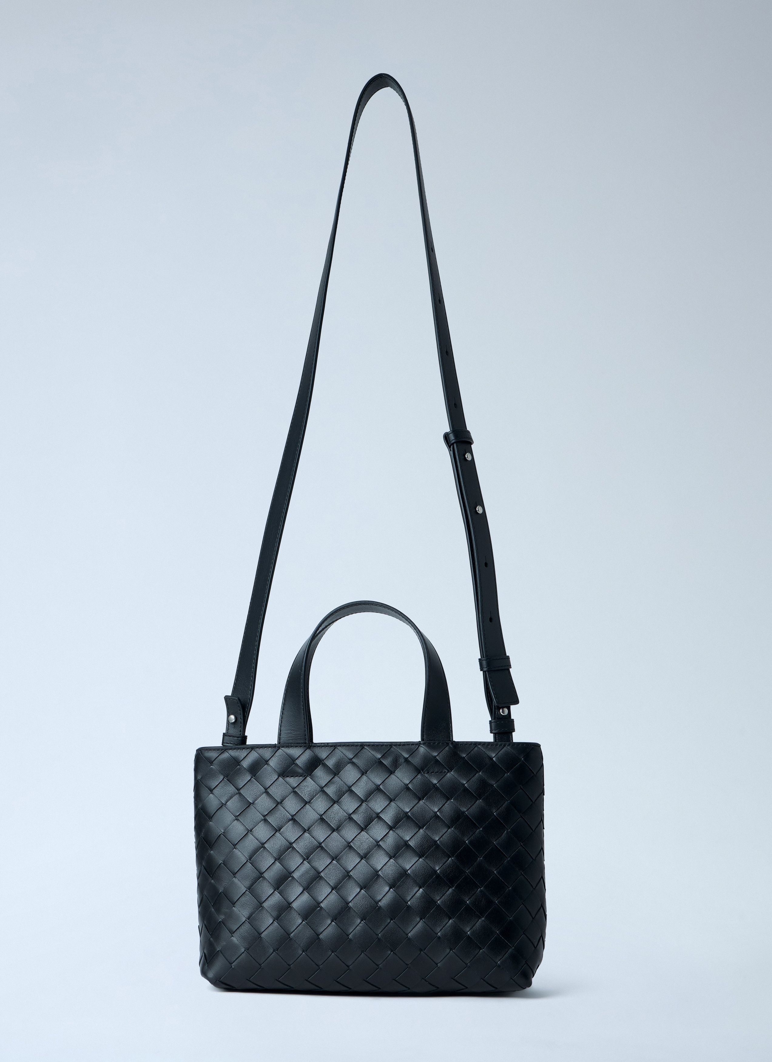 Bottega Veneta Mini Intrecciato Zipped Tote Bag Size ONE SIZE - 3 Thumbnail