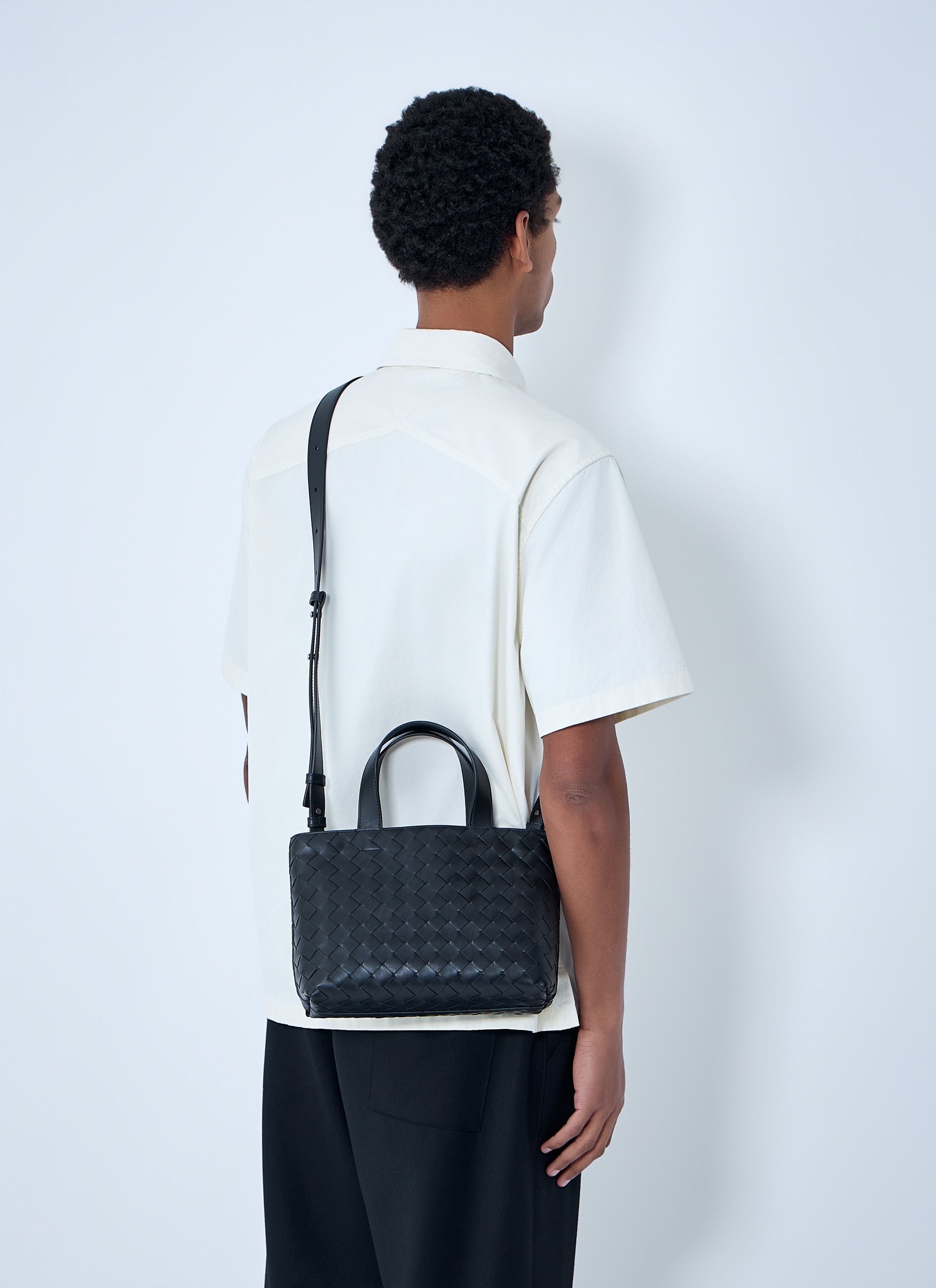 Bottega Veneta Mini Intrecciato Zipped Tote Bag Size ONE SIZE - 2 Thumbnail