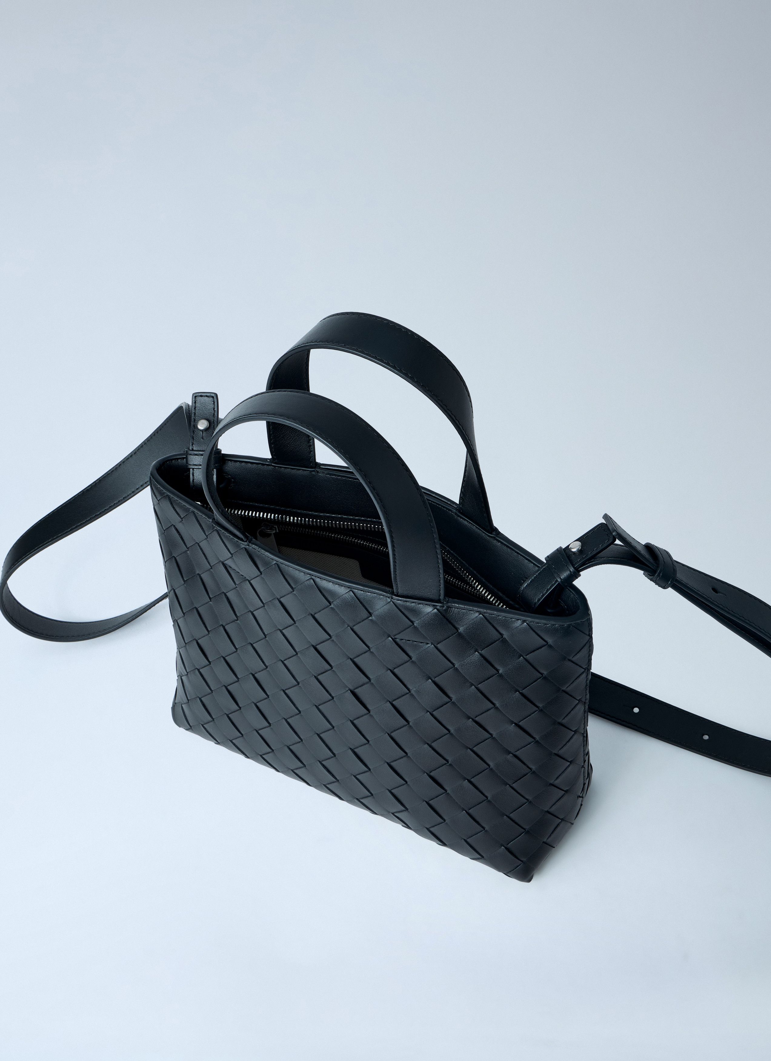 Bottega Veneta Mini Intrecciato Zipped Tote Bag Size ONE SIZE - 6 Thumbnail