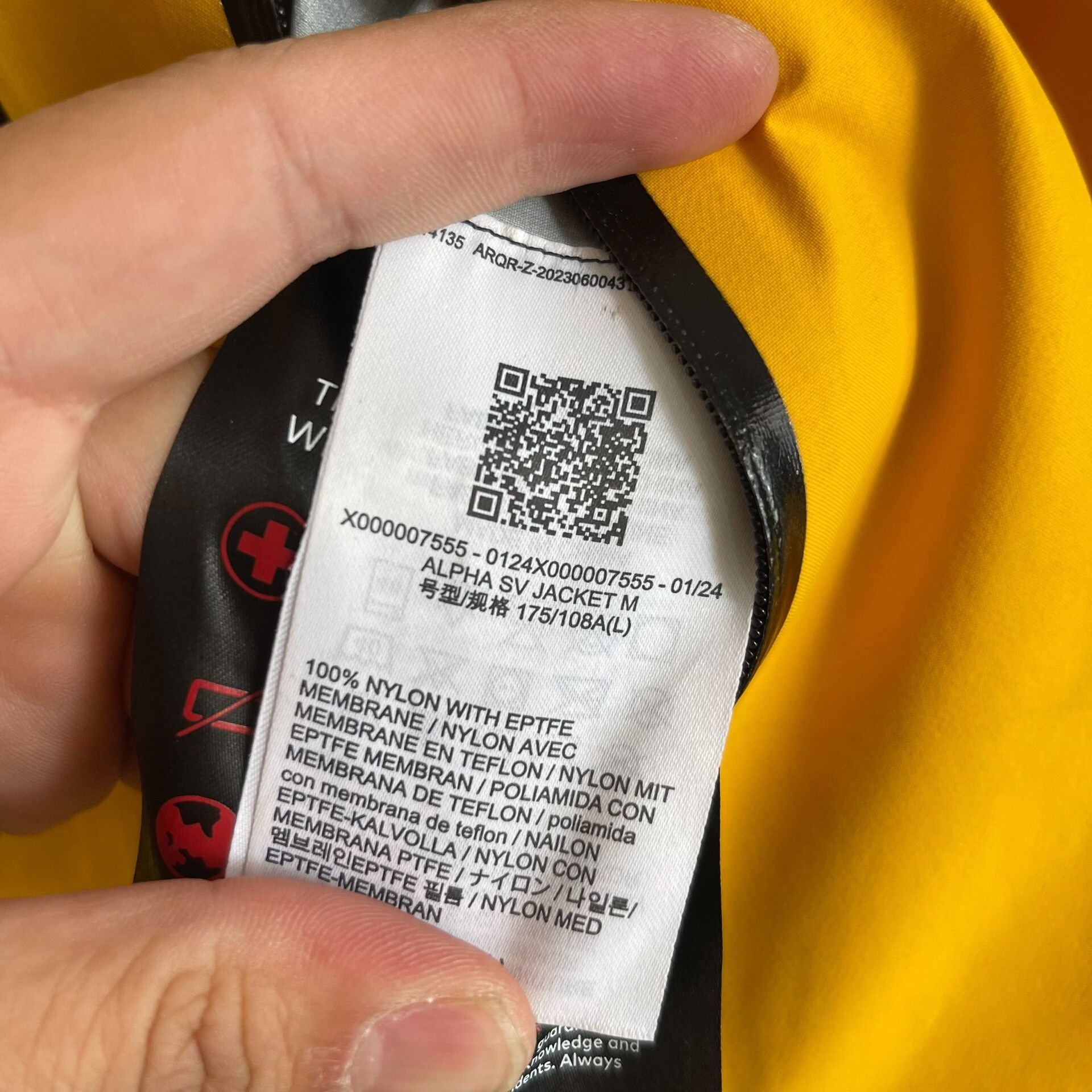 Arc'teryx Arcteryx Alpha SV GORE-TEX Jacket Size US L / EU 52-54 / 3 - 7 Thumbnail
