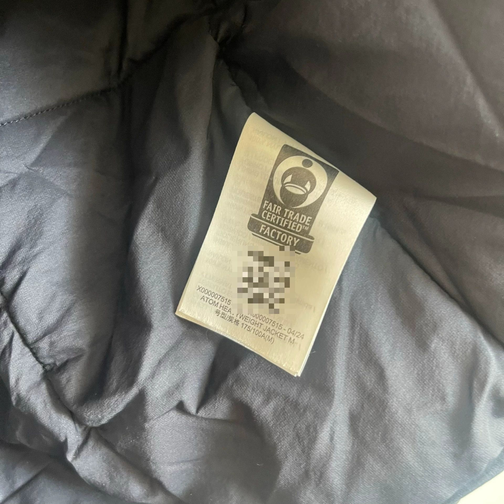 Arc'teryx Arcteryx Atom Heavyweight Jacket Black Blue Size US M / EU 48-50 / 2 - 7 Thumbnail