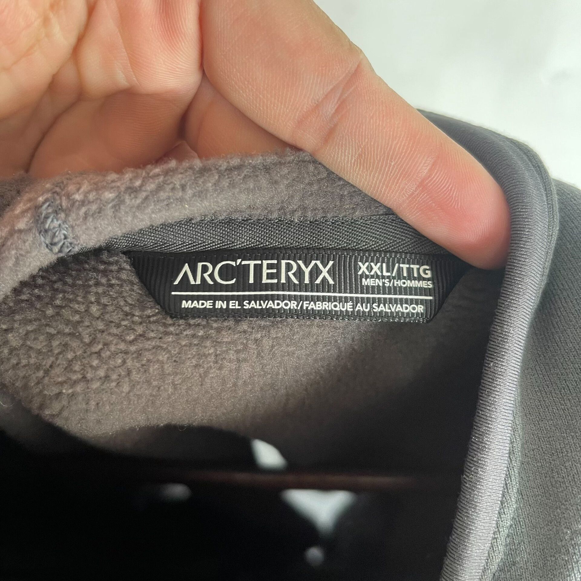 Arc'teryx Arcteryx Men's Gray Fleece Jacket XXL Size US XXL / EU 58 / 5 - 6 Thumbnail