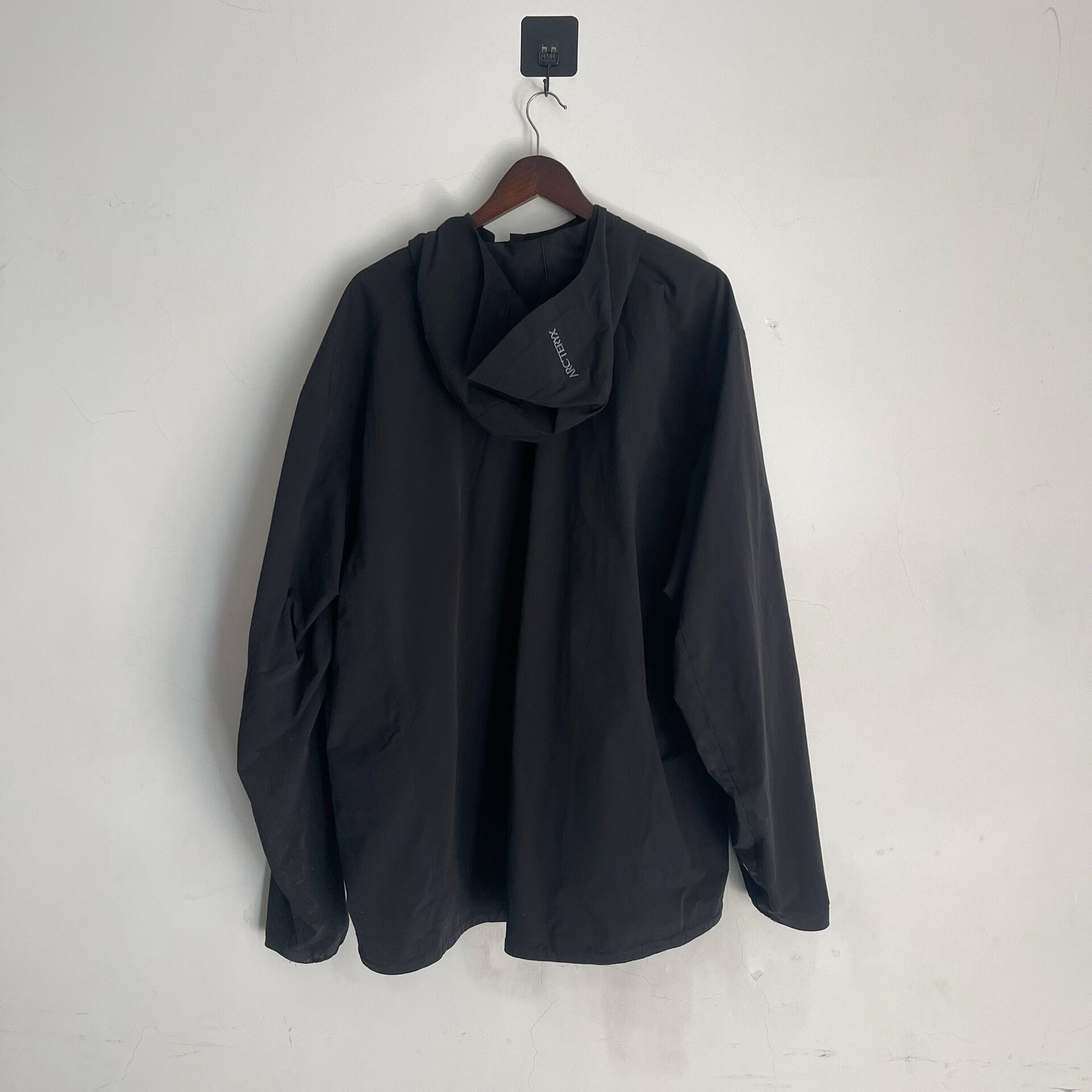 Arc'teryx Arcteryx Lightweight Black Hooded Jacket Size US XXL / EU 58 / 5 - 7 Thumbnail