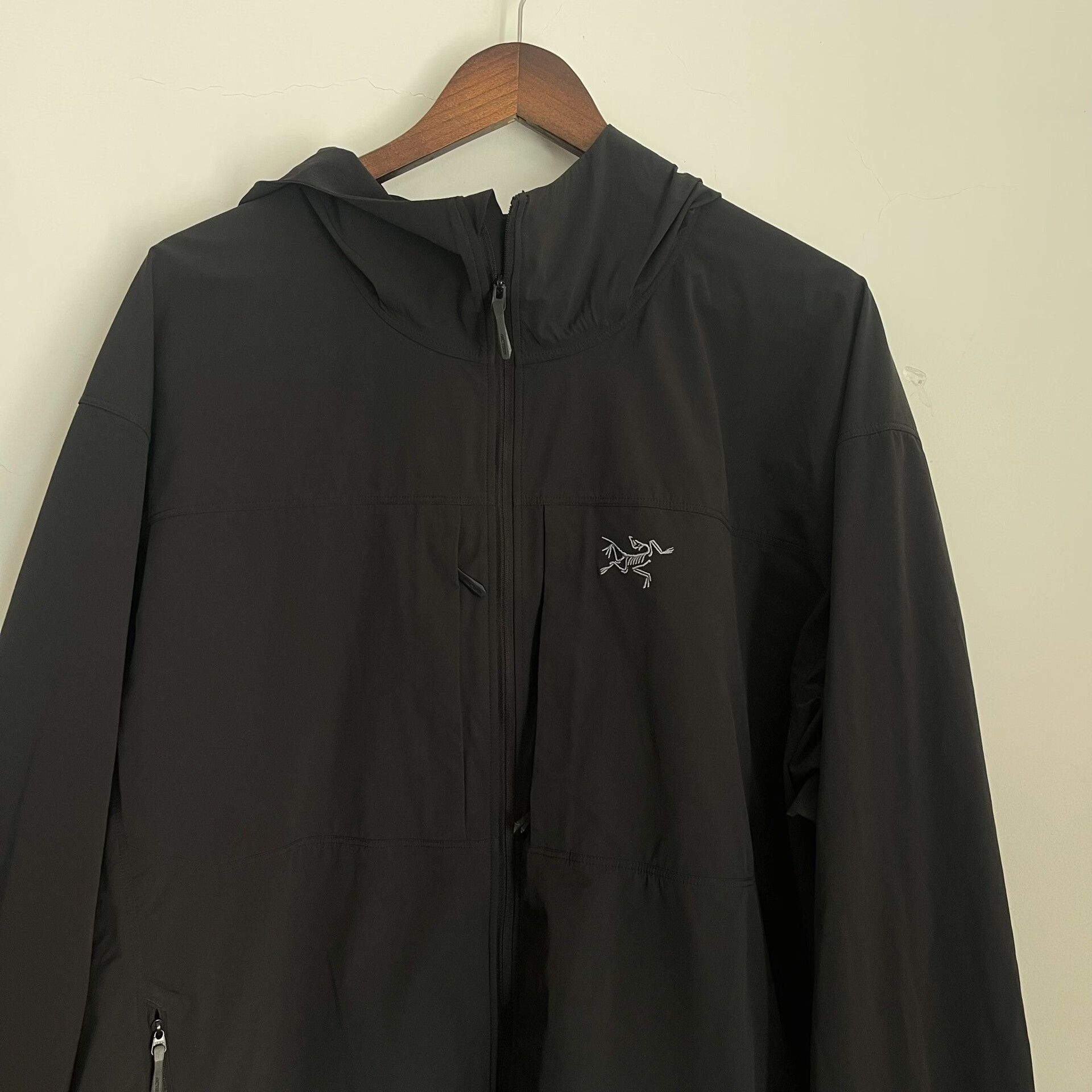 Arc'teryx Arcteryx Lightweight Black Hooded Jacket Size US XXL / EU 58 / 5 - 4 Thumbnail