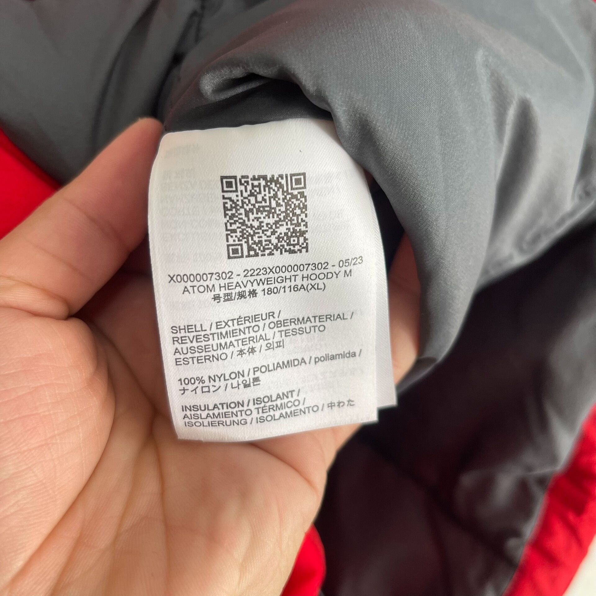 Arc'teryx Arcteryx Atom Heavyweight Hoody Red Size US XL / EU 56 / 4 - 7 Thumbnail