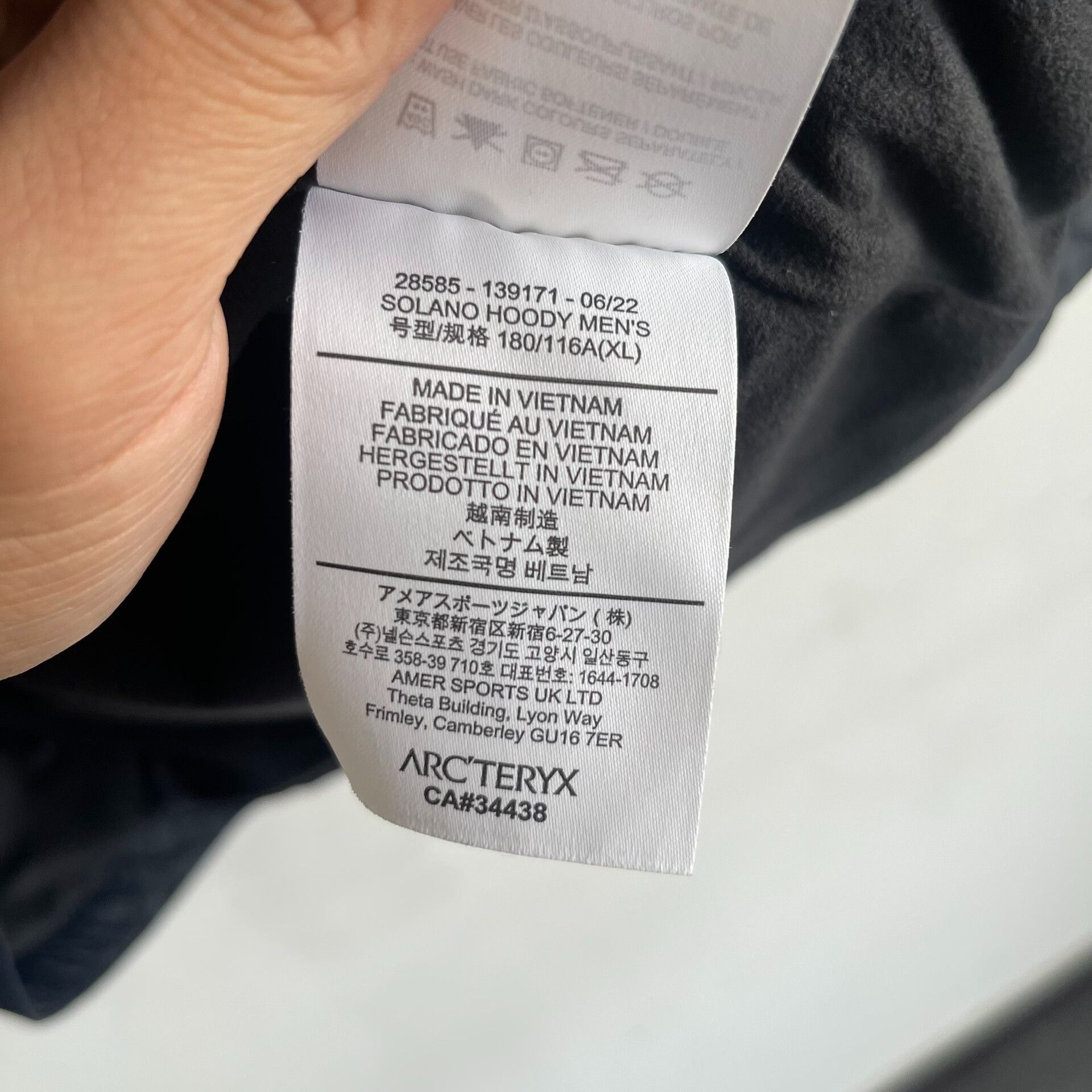 Arc'teryx Arcteryx Solano Hoody Waterproof Jacket Size US XL / EU 56 / 4 - 7 Thumbnail