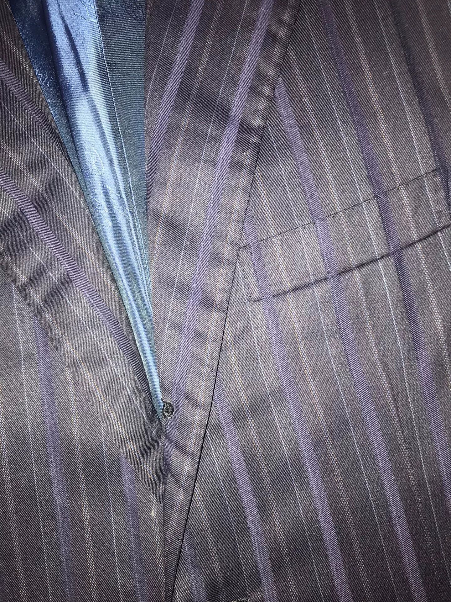Brioni Brioni Wool Suit Super150s Dark Blue Size US S / EU 44-46 / 1 - 4 Thumbnail