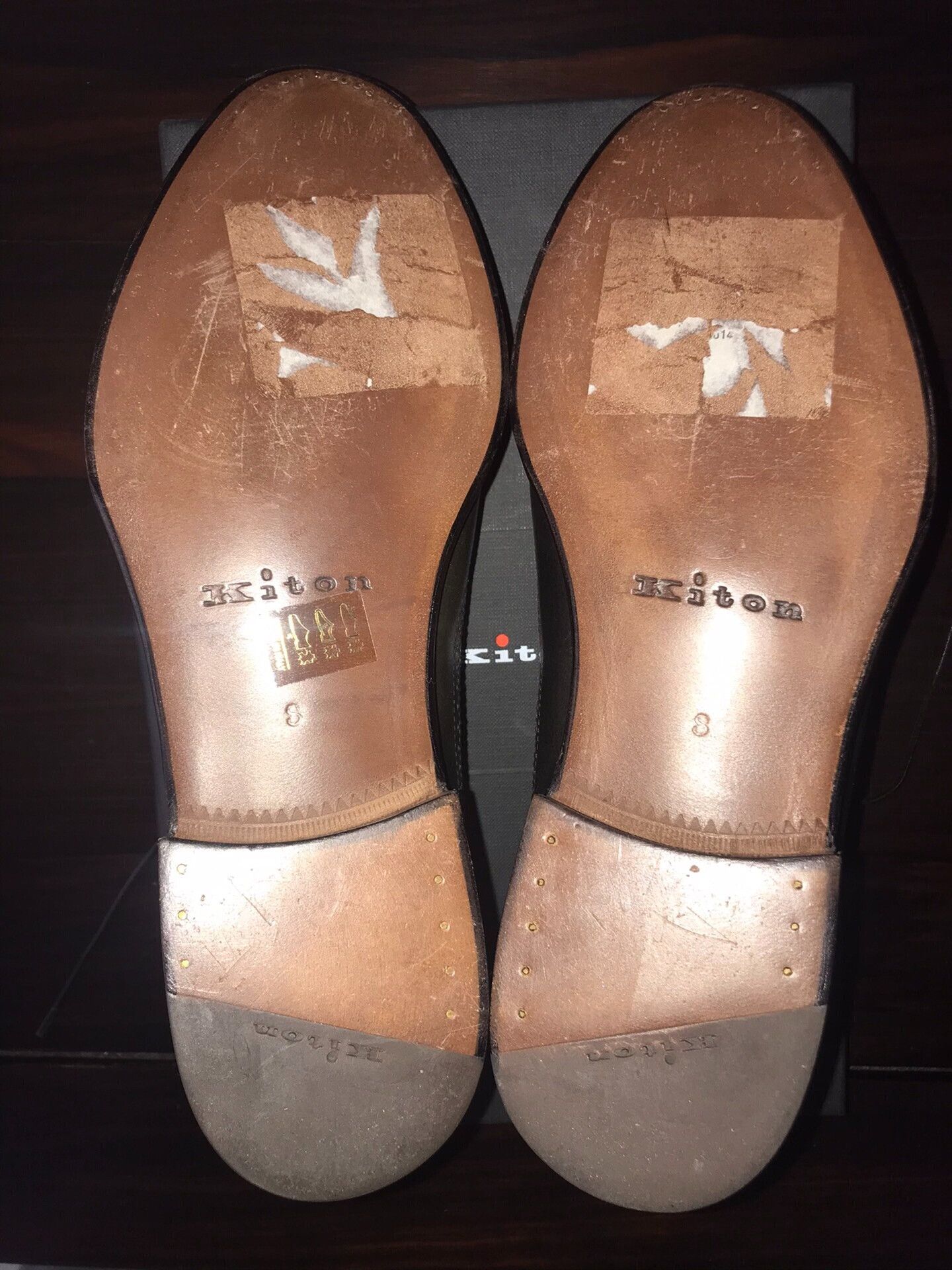 Santoni Handmade Italian Leather Dress Shoes Size US 8 / EU 41 - 7 Thumbnail