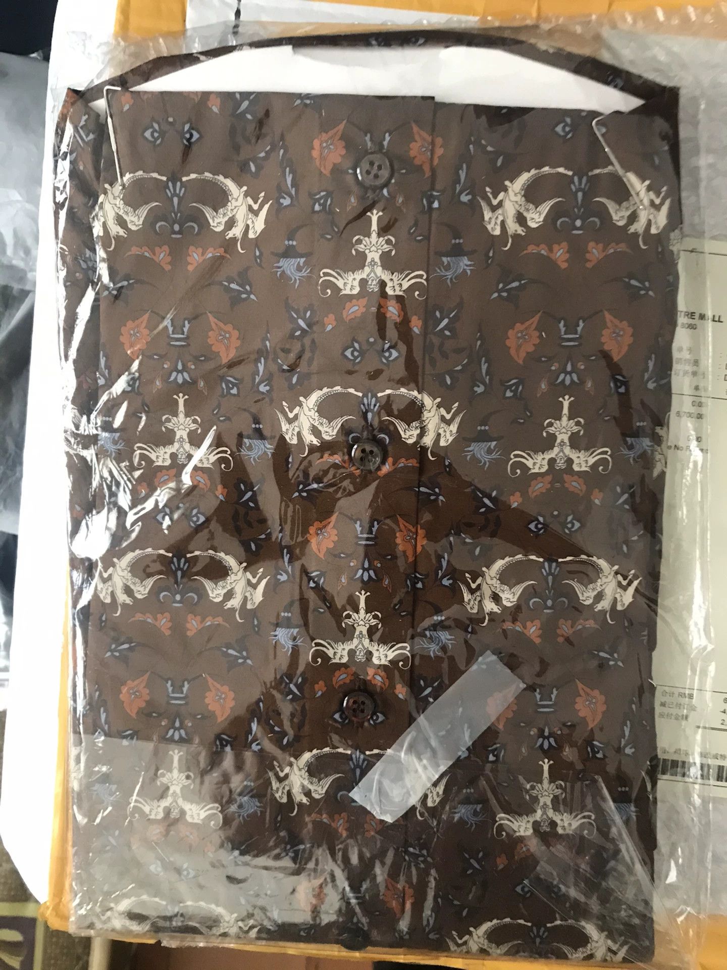 Brioni Italian Brioni Floral Pattern Shirt Size US S / EU 44-46 / 1 - 8 Thumbnail