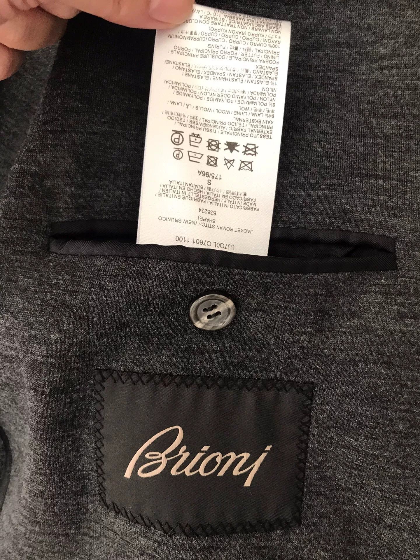 Brioni Brioni Unstructured Casual Jacket Size S Size US S / EU 44-46 / 1 - 6 Thumbnail
