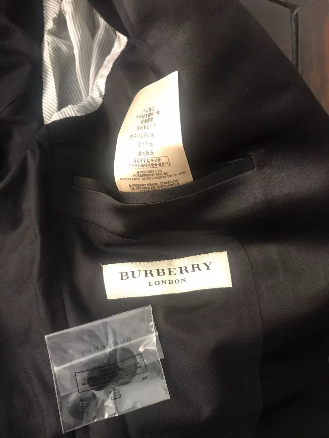 Burberry Burberry Handmade Cashmere Blazer Suit Size US M / EU 48-50 / 2 - 5 Thumbnail