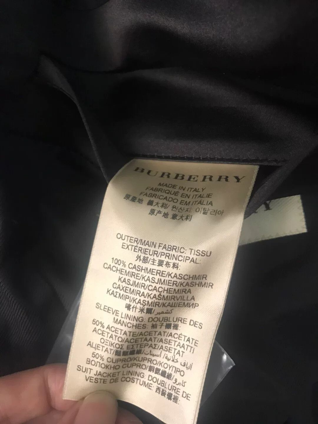 Burberry Burberry Handmade Cashmere Blazer Suit Size US M / EU 48-50 / 2 - 6 Thumbnail