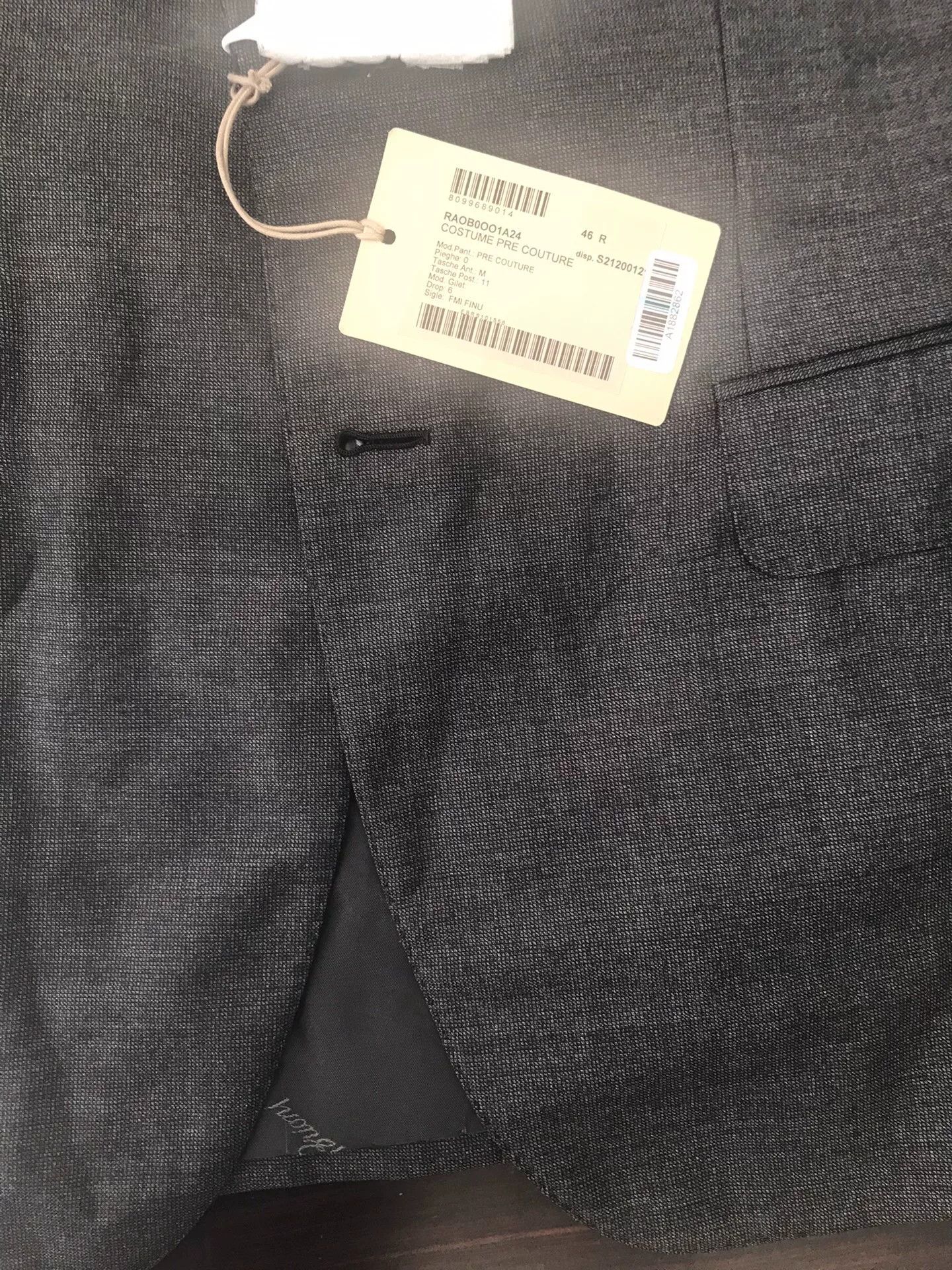 Brioni Brioni Gray Wool Suit Size 46 Size US S / EU 44-46 / 1 - 4 Thumbnail