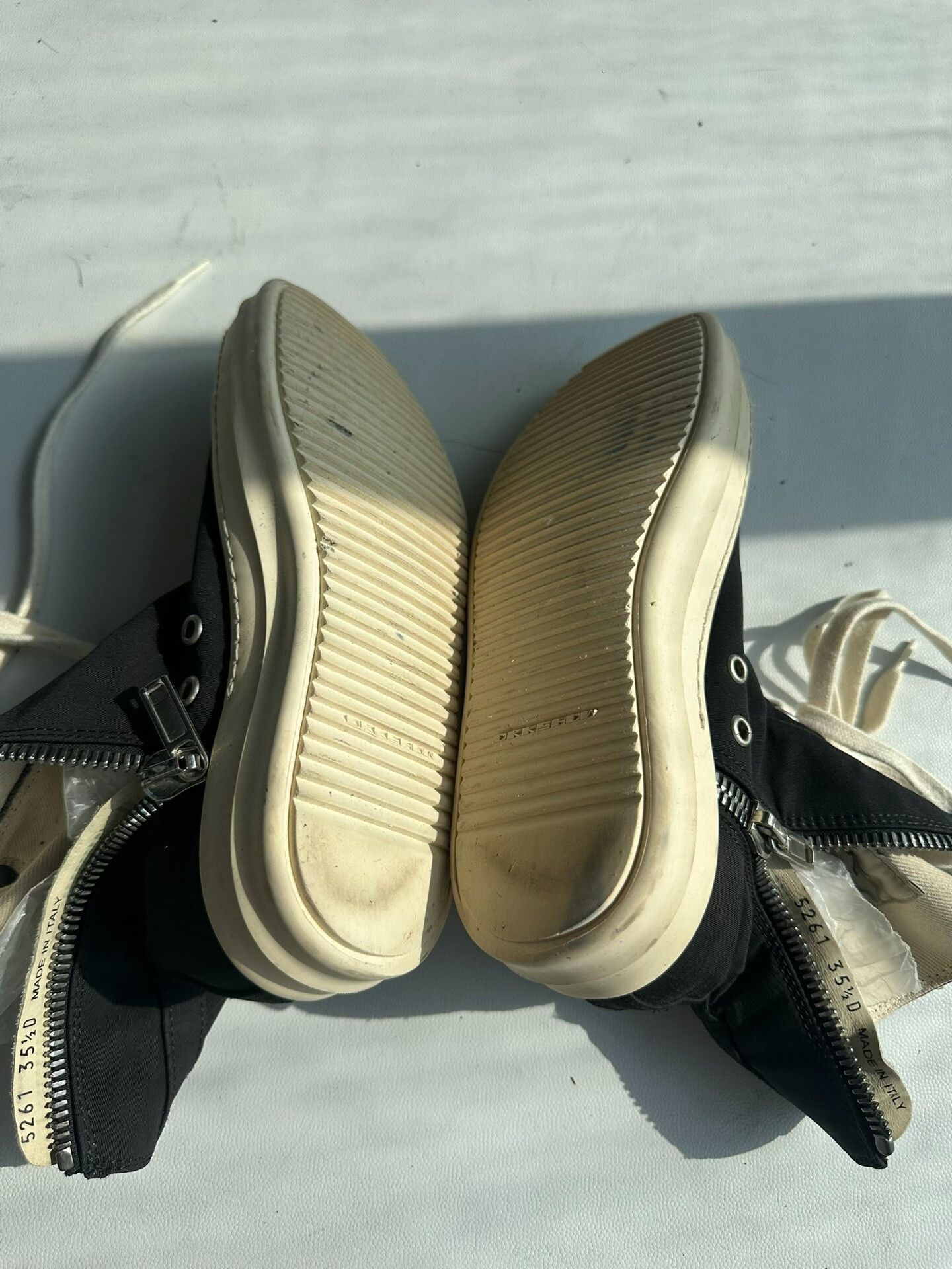 Rick Owens Drkshdw Rick Owens Drkshdw Converse Sneakers Size US 5.5 / EU 38 - 3 Thumbnail