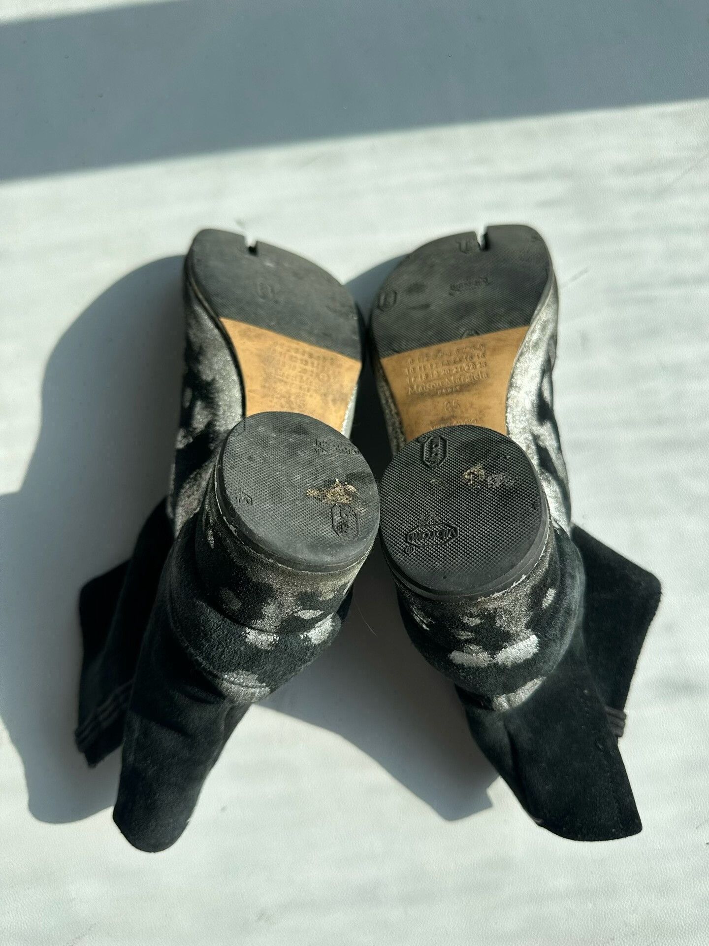Maison Margiela Maison Margiela Tabi Boots in Silver Size US 4 / IT 34 - 3 Thumbnail