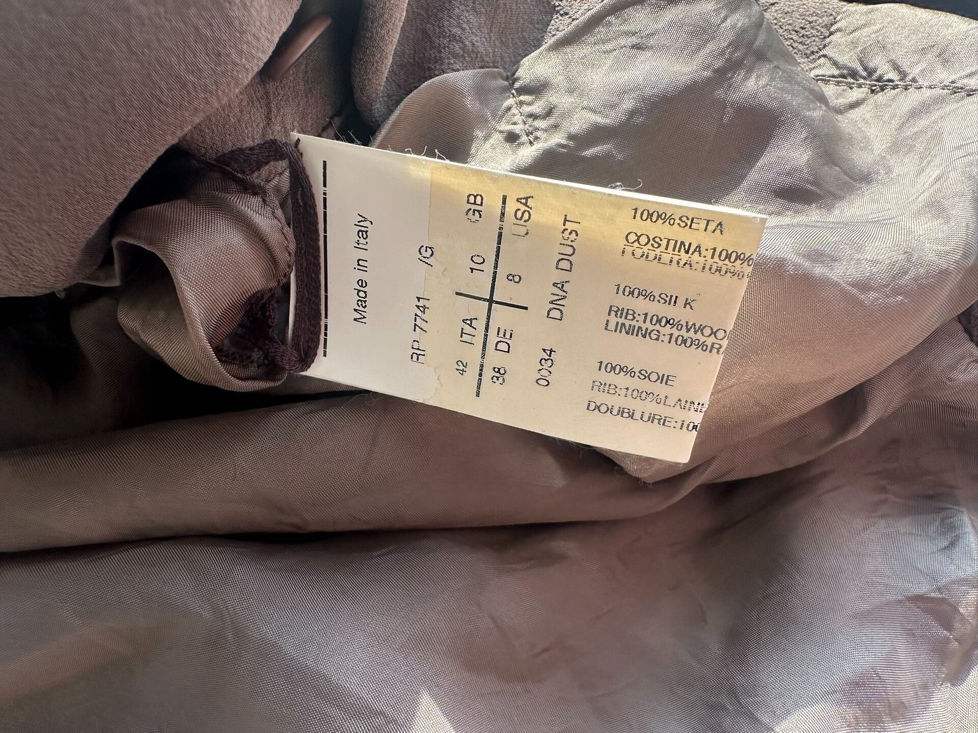 Rick Owens Rick Owens Pleated Satin Blazer Jacket Size US XS / EU 42 / 0 - 3 Thumbnail