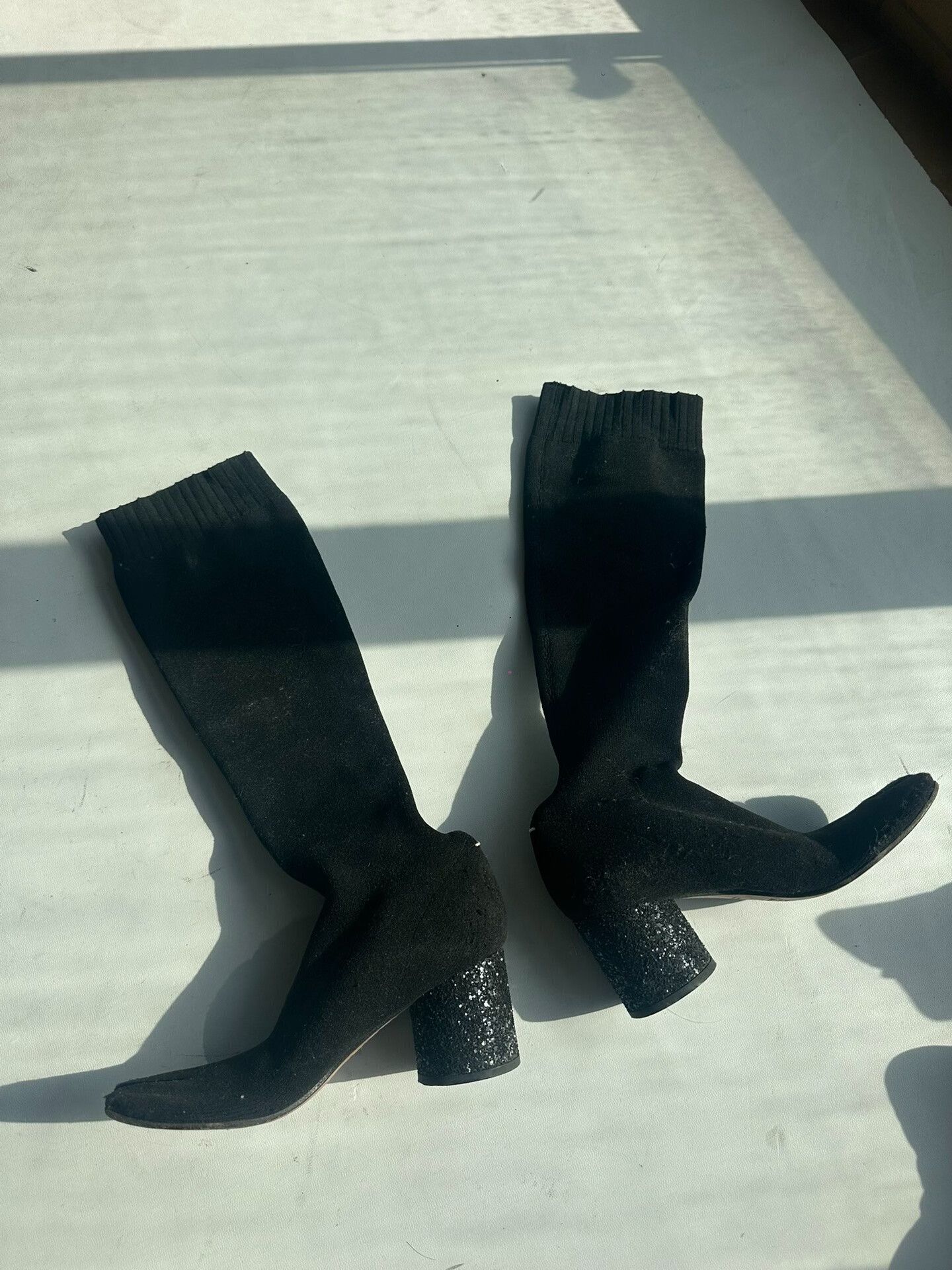 Maison Margiela Maison Margiela Tabi Knee-High Sock Boots Size US 7 / IT 37 - 2 Thumbnail