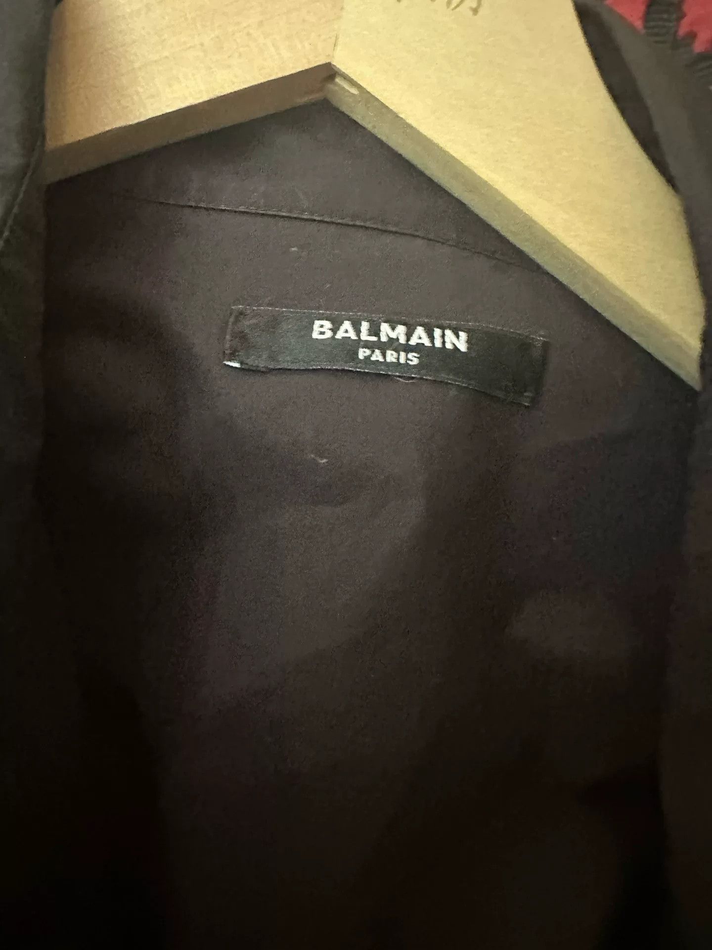 Balmain Balmain Black Long Sleeve Shirt Size US M / EU 48-50 / 2 - 3 Thumbnail