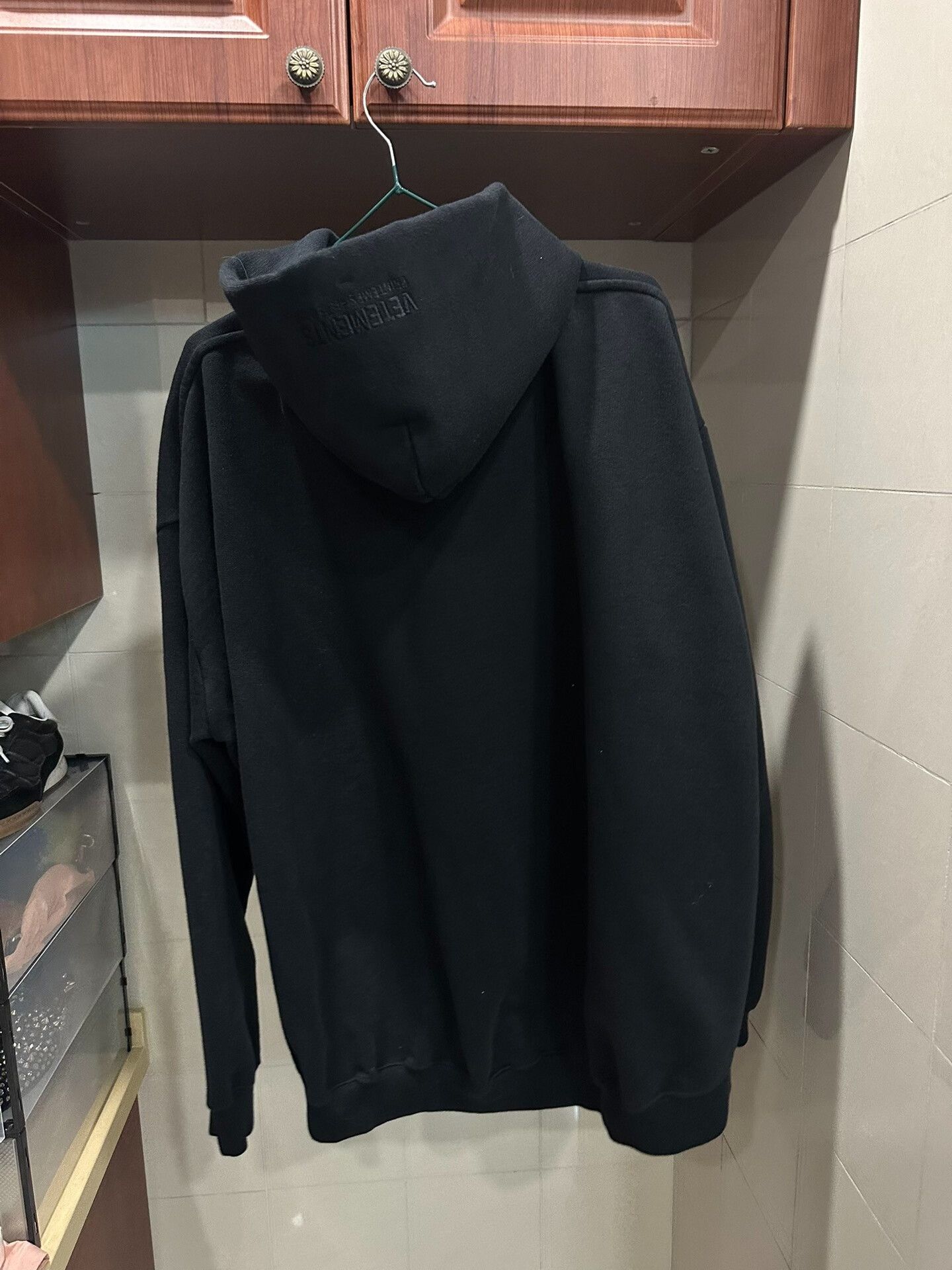 Vetements Vetements Black Hoodie with Tags Size US XS / EU 42 / 0 - 2 Thumbnail