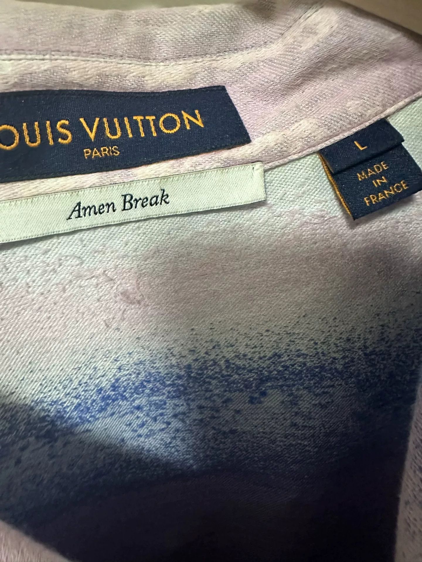 Louis Vuitton Louis Vuitton Snow Mountain Print Shirt Size US L / EU 52-54 / 3 - 3 Thumbnail